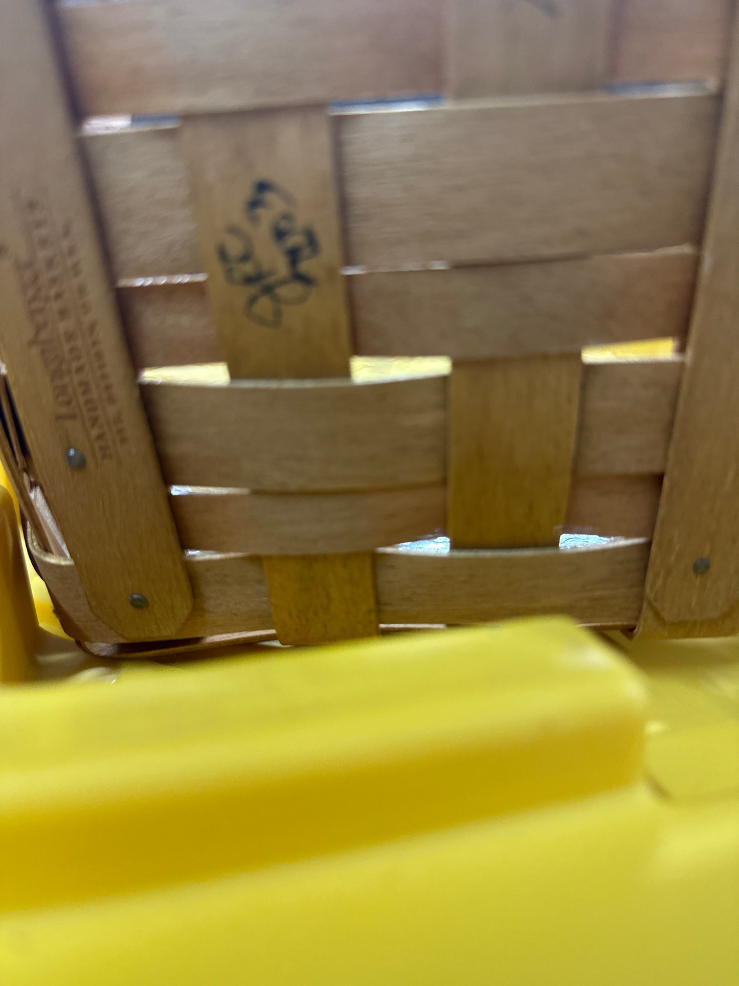 Longaberger small berry basket