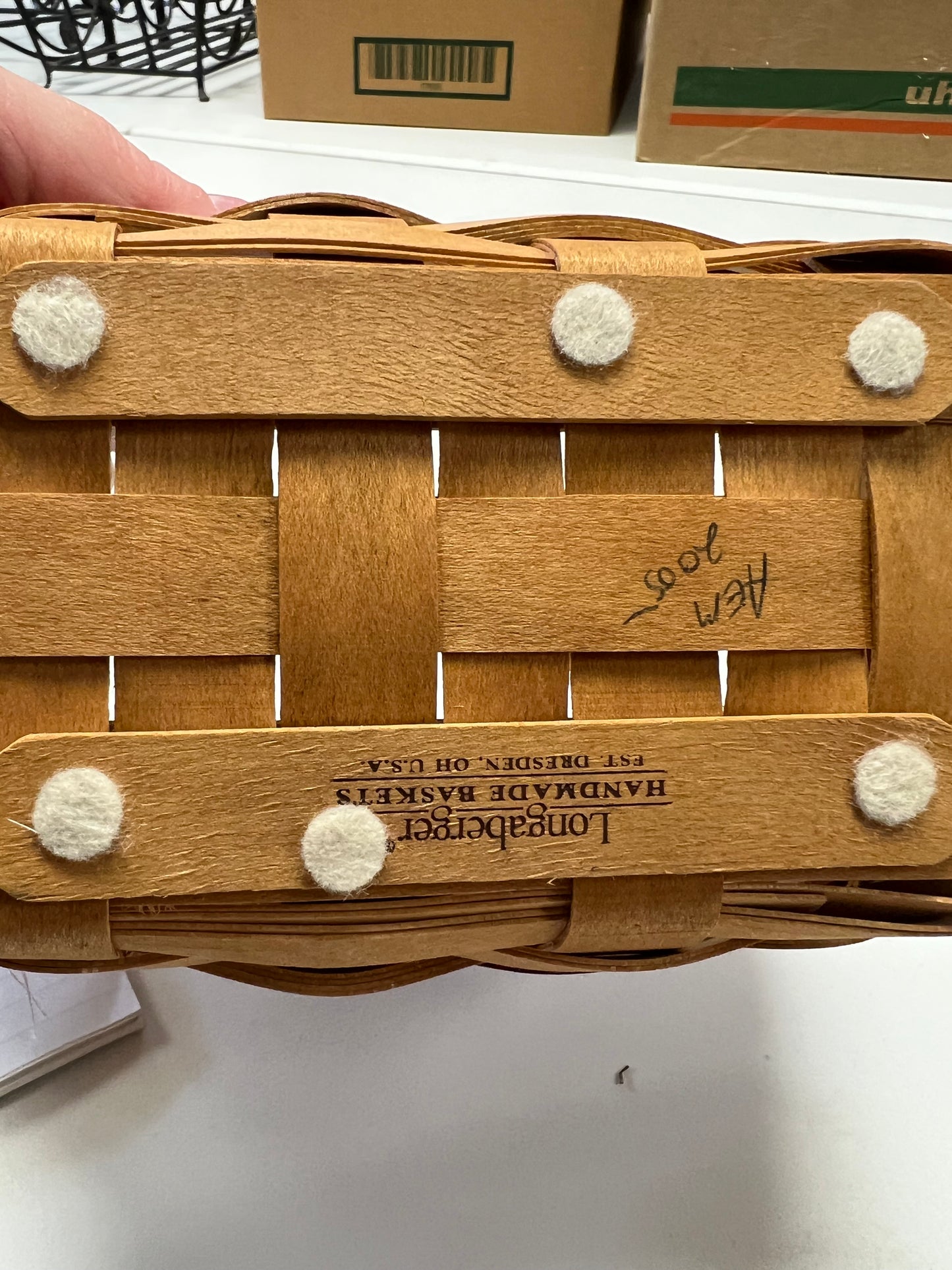 Longaberger branch award basket