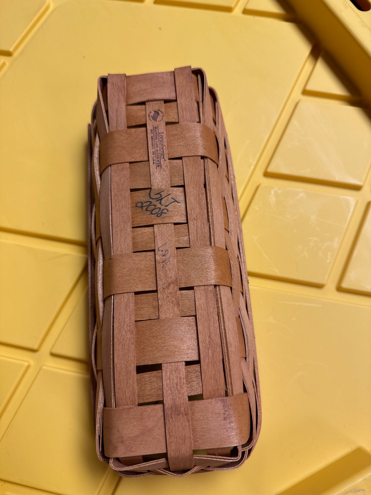 Longaberger cracker basket