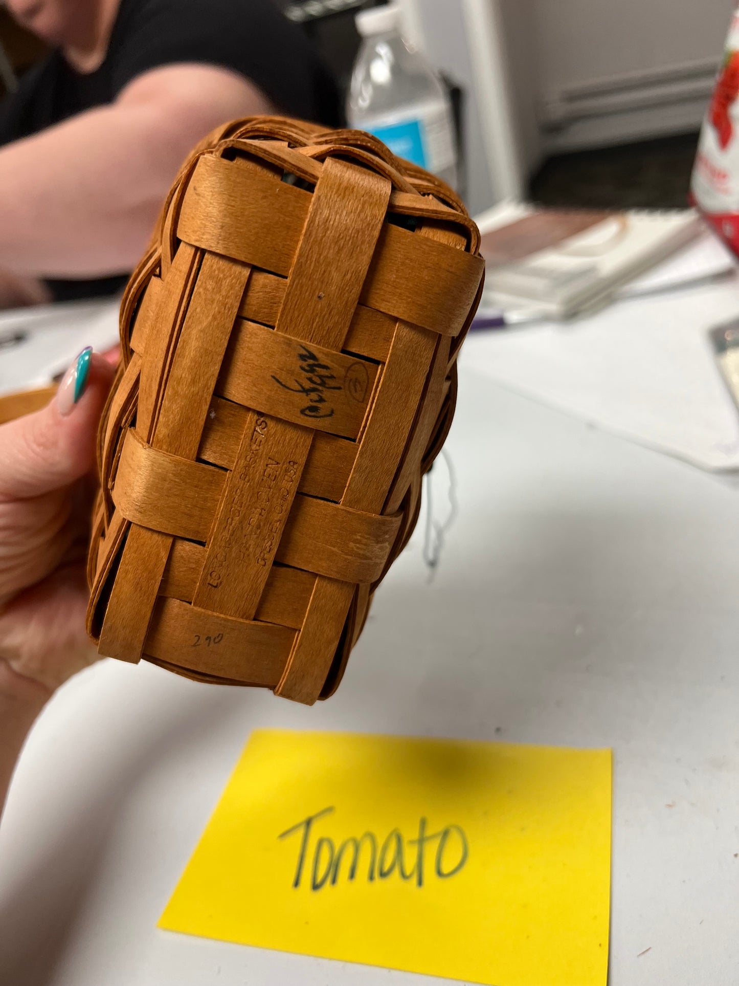 Longaberger ambrosia basket with liner