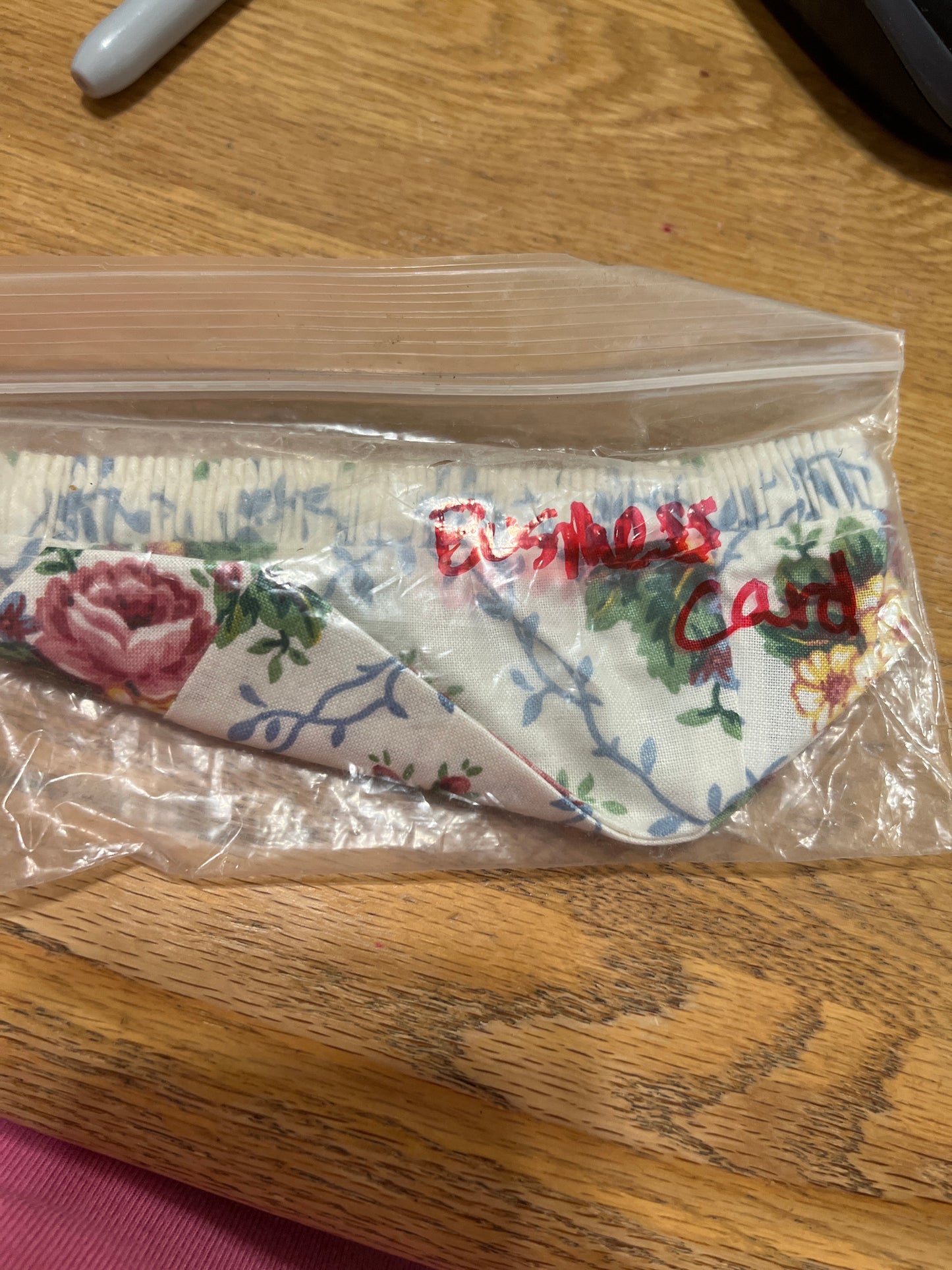 Longaberger Business Card Liner in Mother’s Day