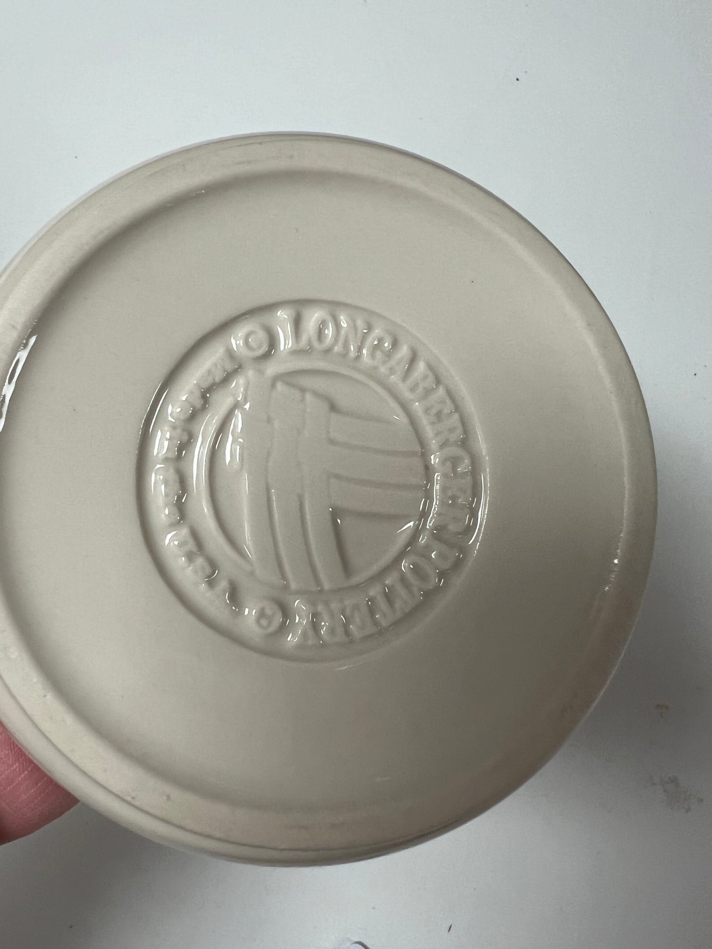 Longaberger 3” flower pot base
