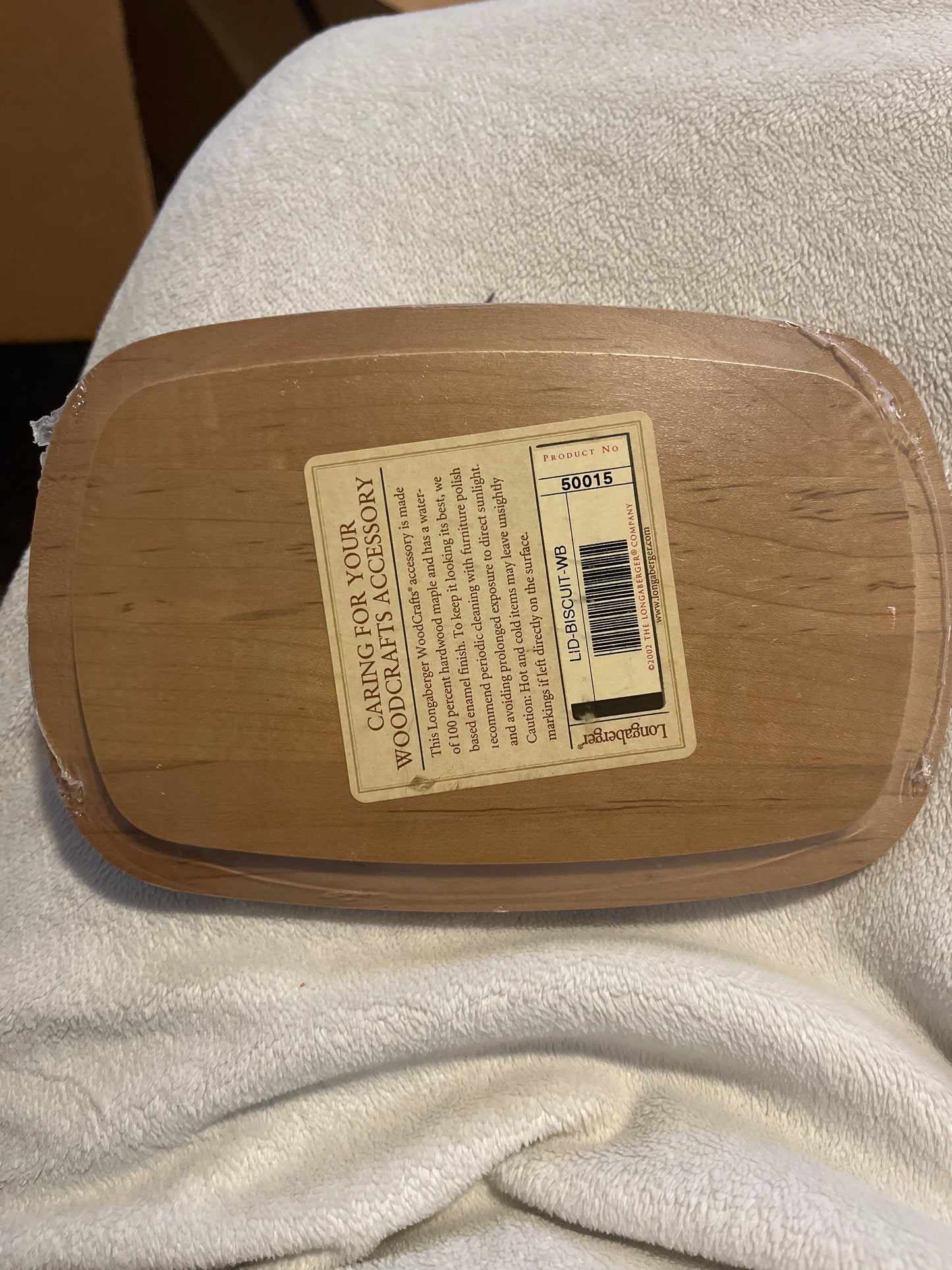 Longaberger Biscuit lid
