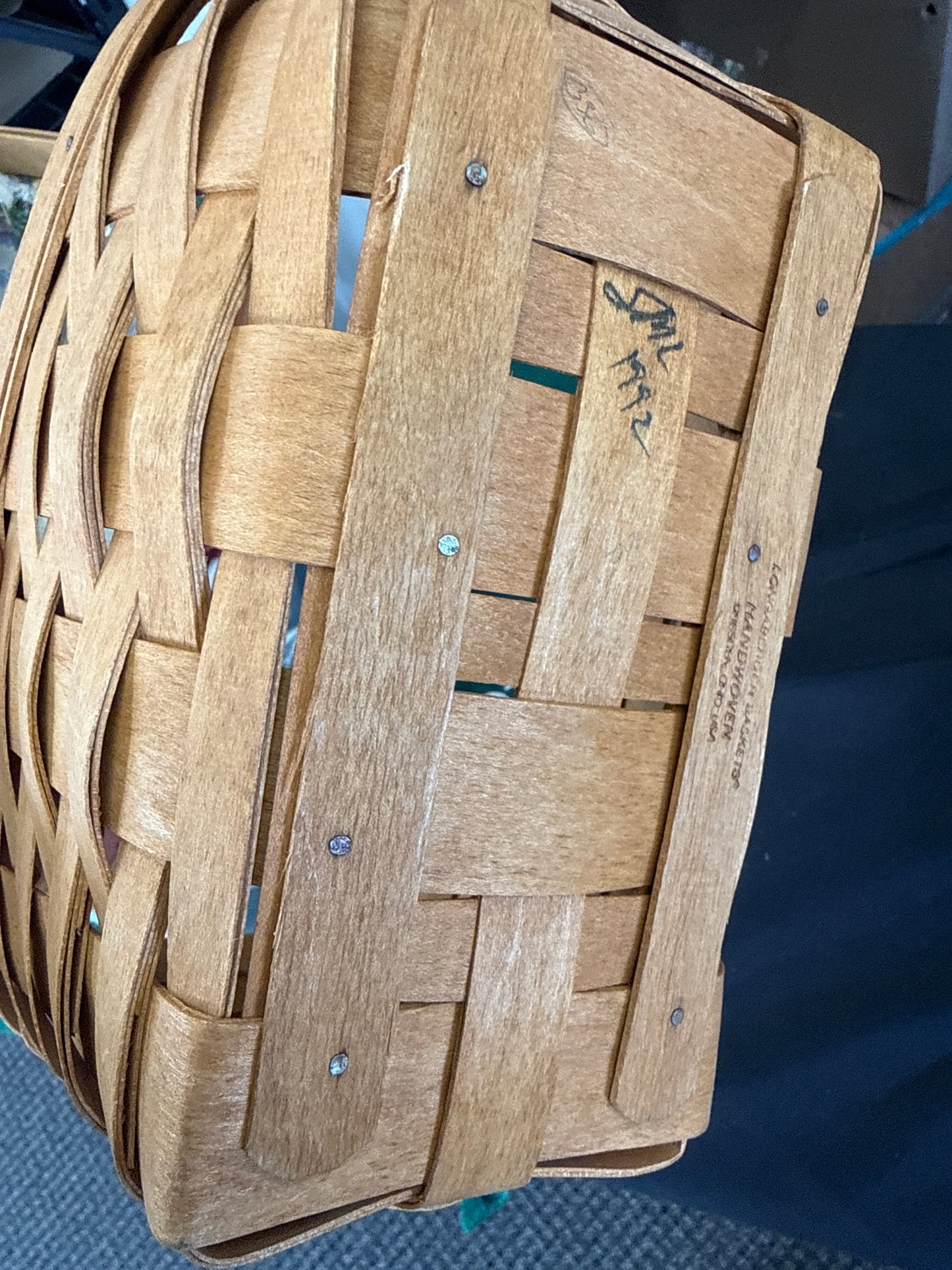 Longaberger small vegetable basket