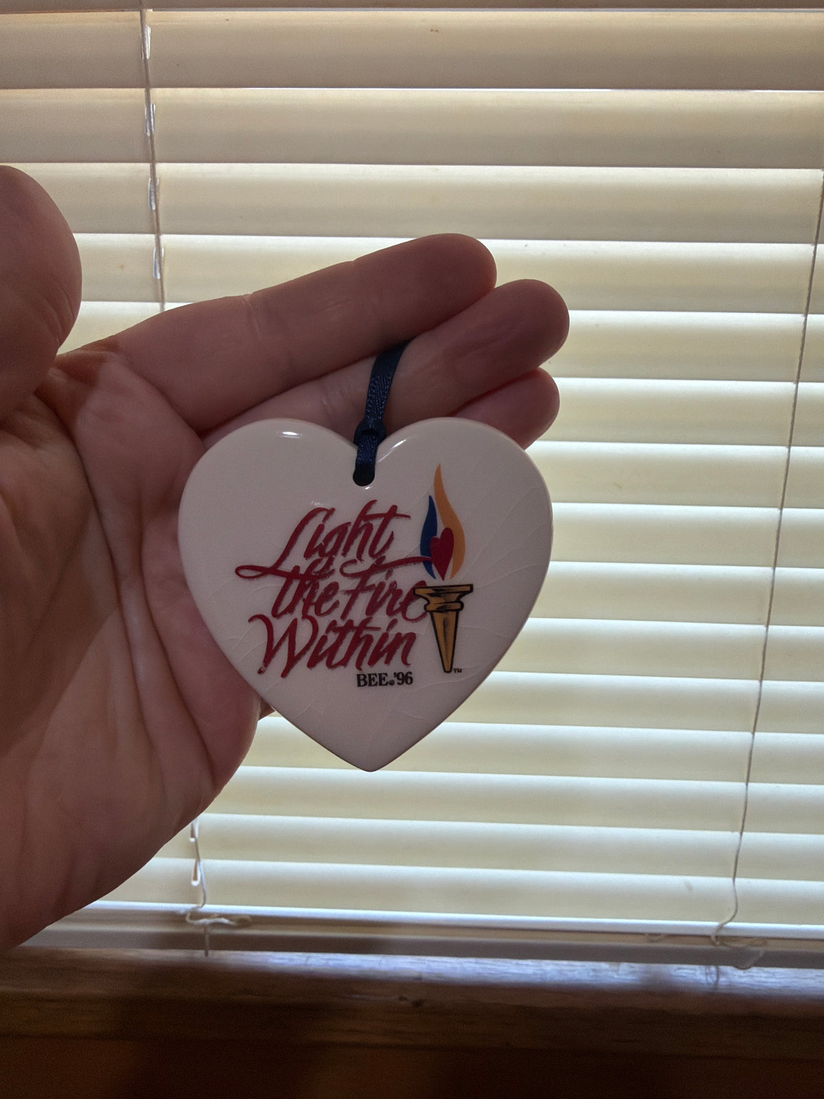 Longaberger BEE 96 Light the Fire Within Tie-On