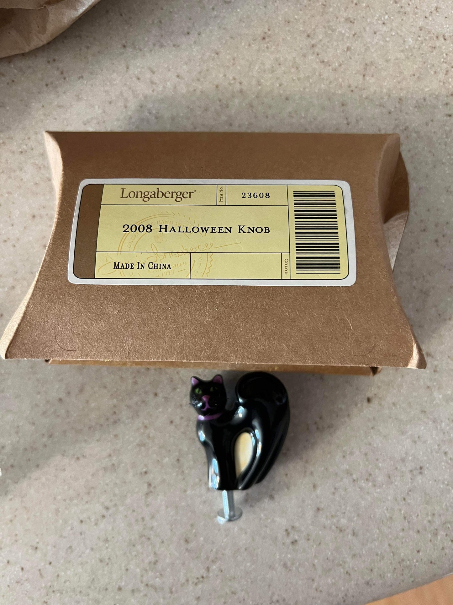 Longaberger 2008 Halloween Knob