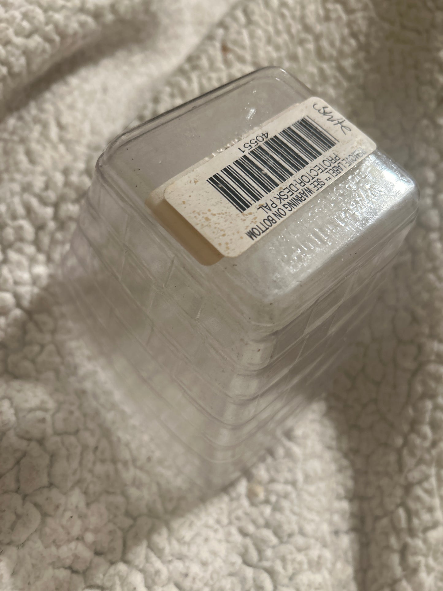 Desk pal protector (white)