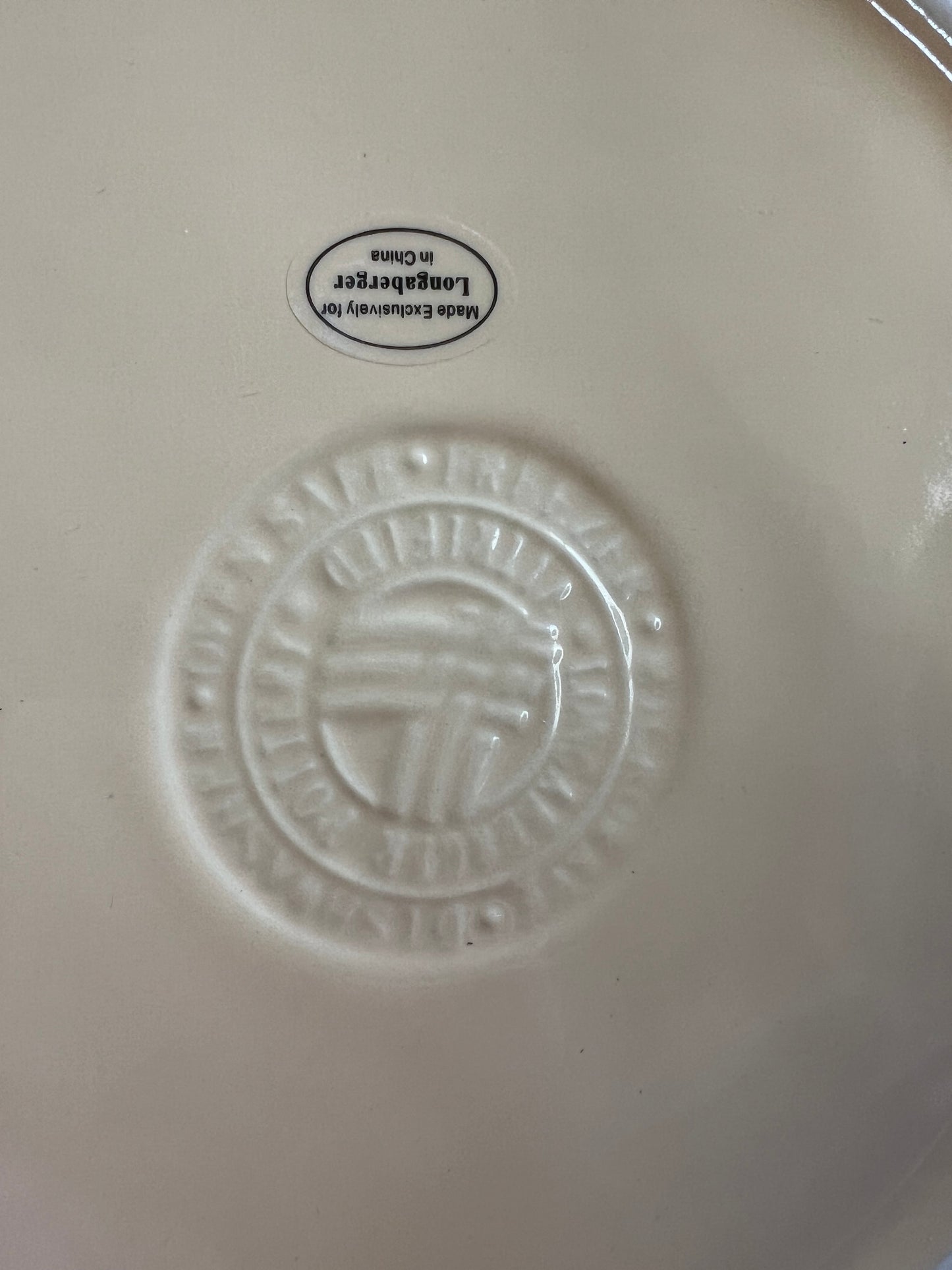Longaberger Cottage Pitcher in Butternut