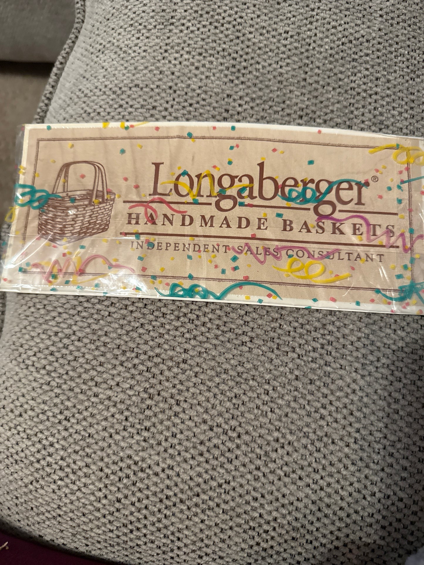 Longaberger sticker