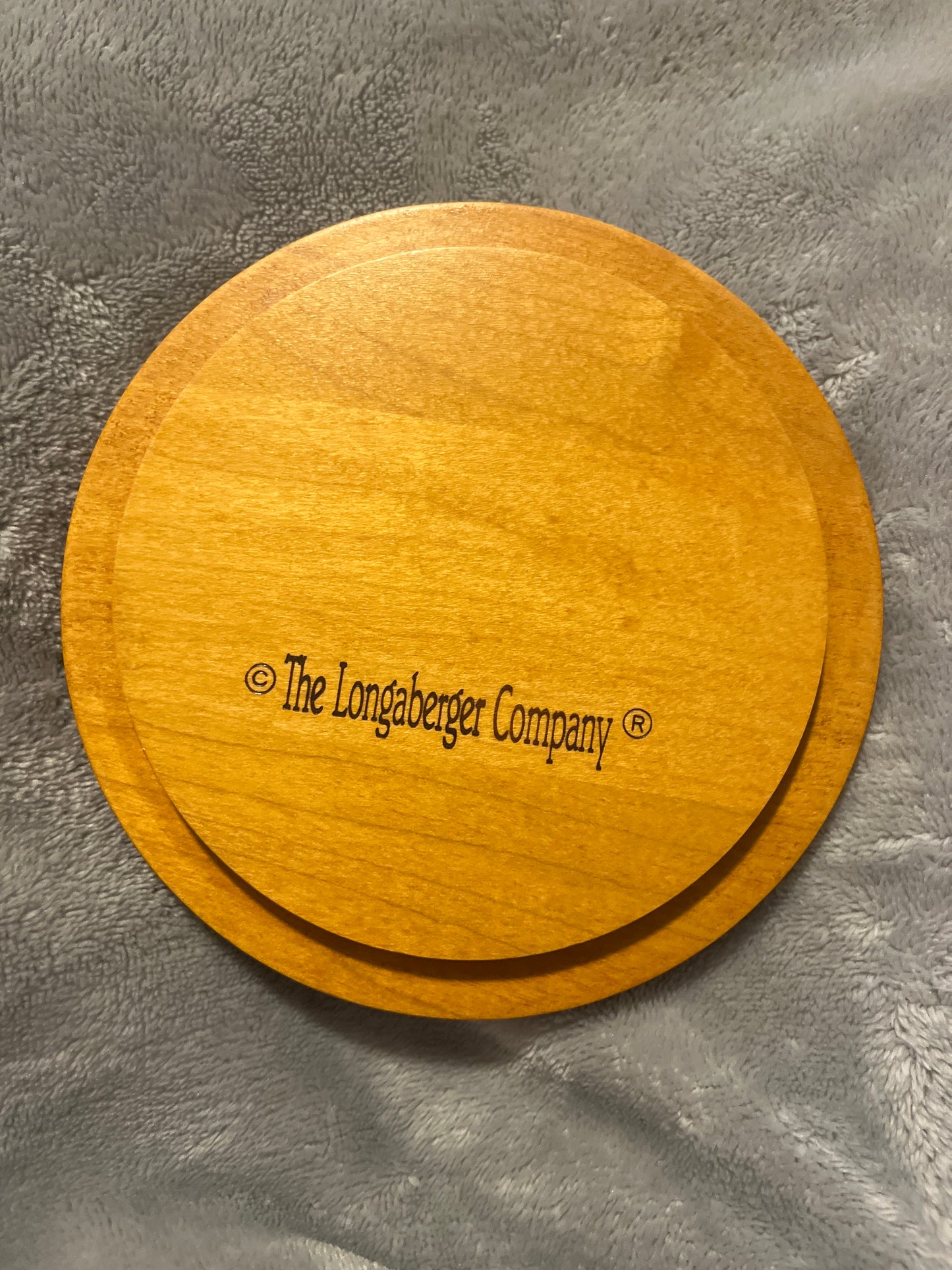 Longaberger 1998 National Sales Leader lid 5.75”
