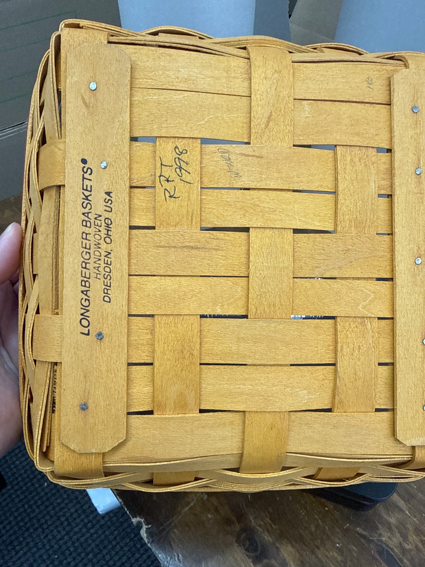 Longaberger picnic pal with protector