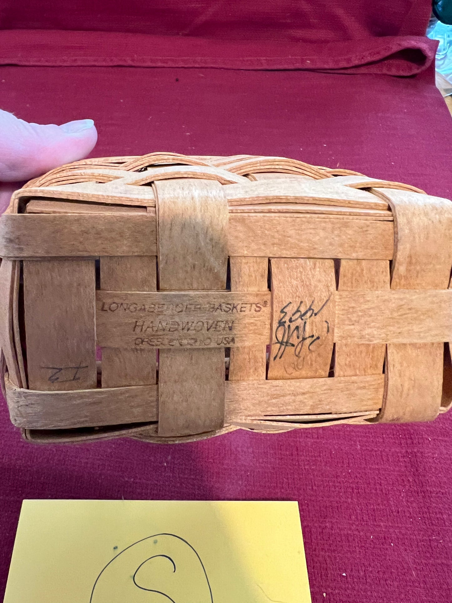 Longaberger Ambrosia Basket