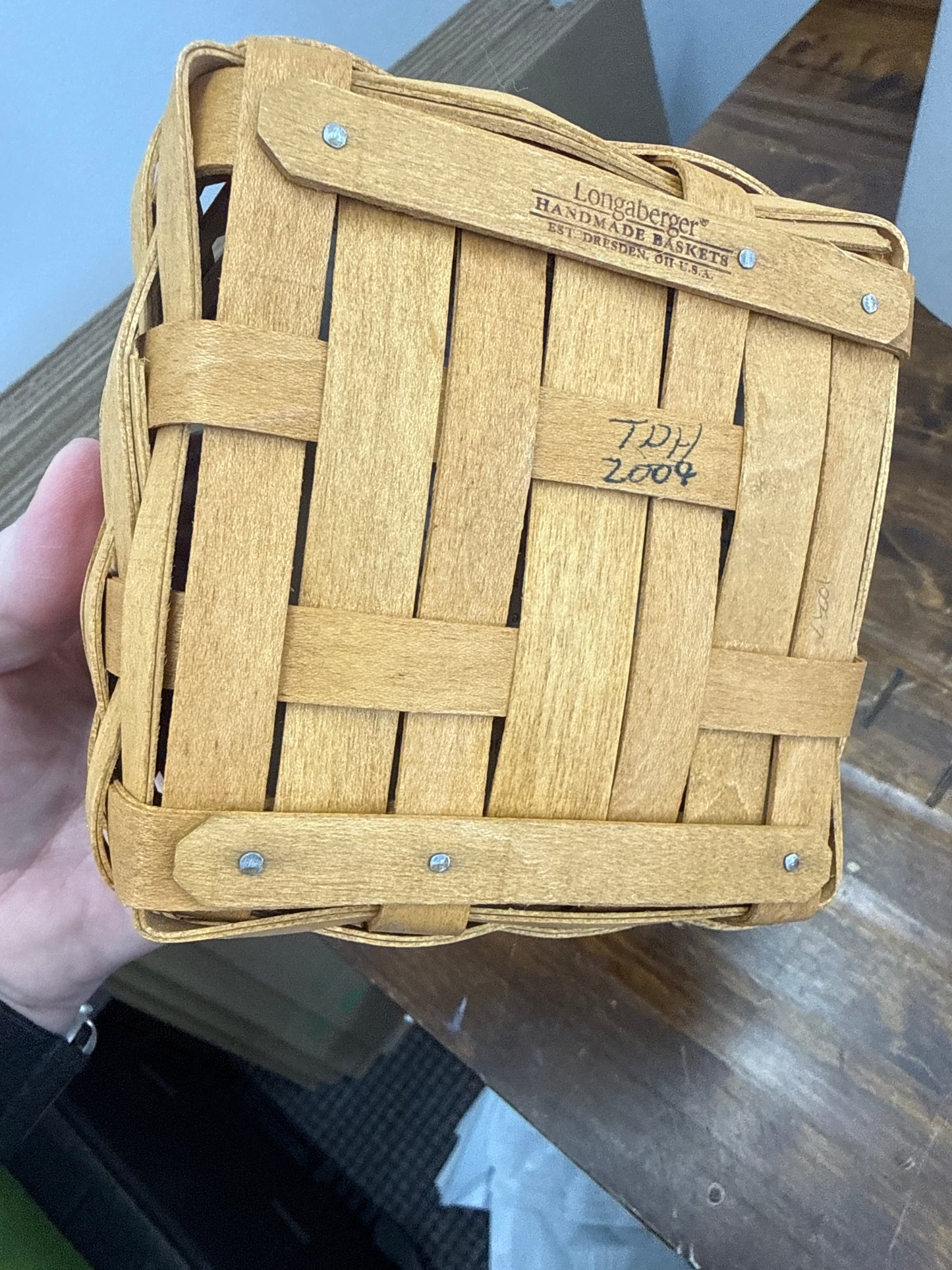 Longaberger 2005 hostess appreciation basket