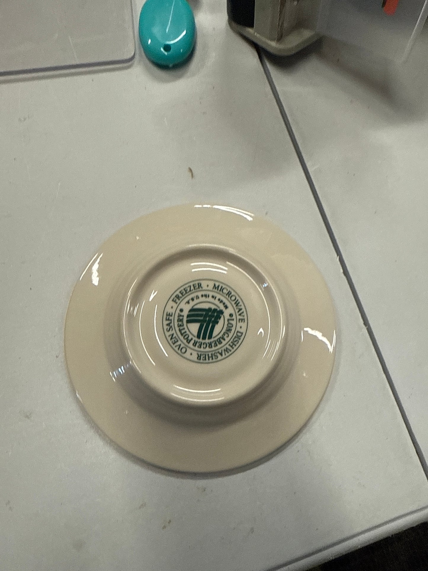 Longaberger Saucer in Ivory