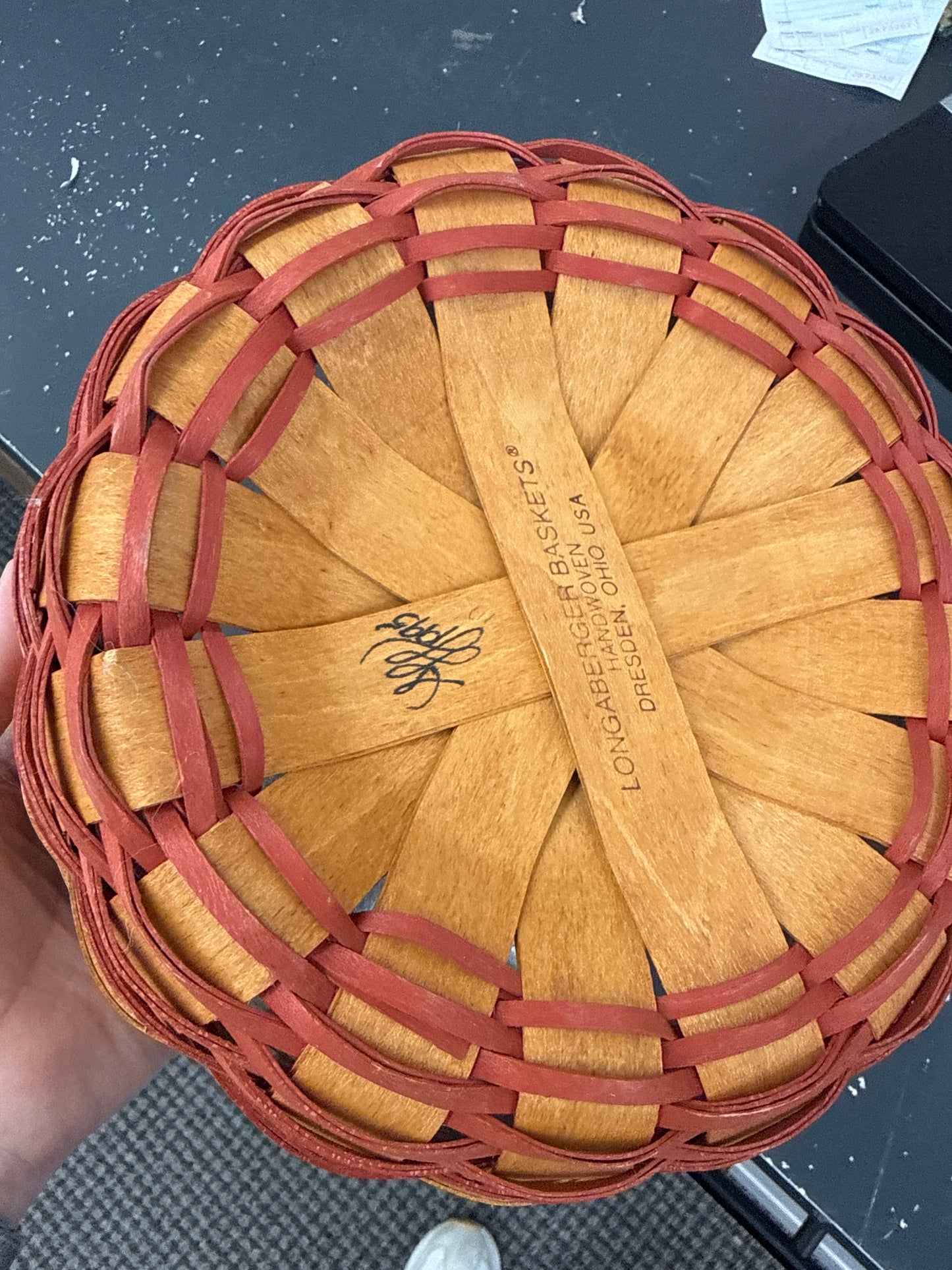 Longaberger Mother’s Day basket of love basket
