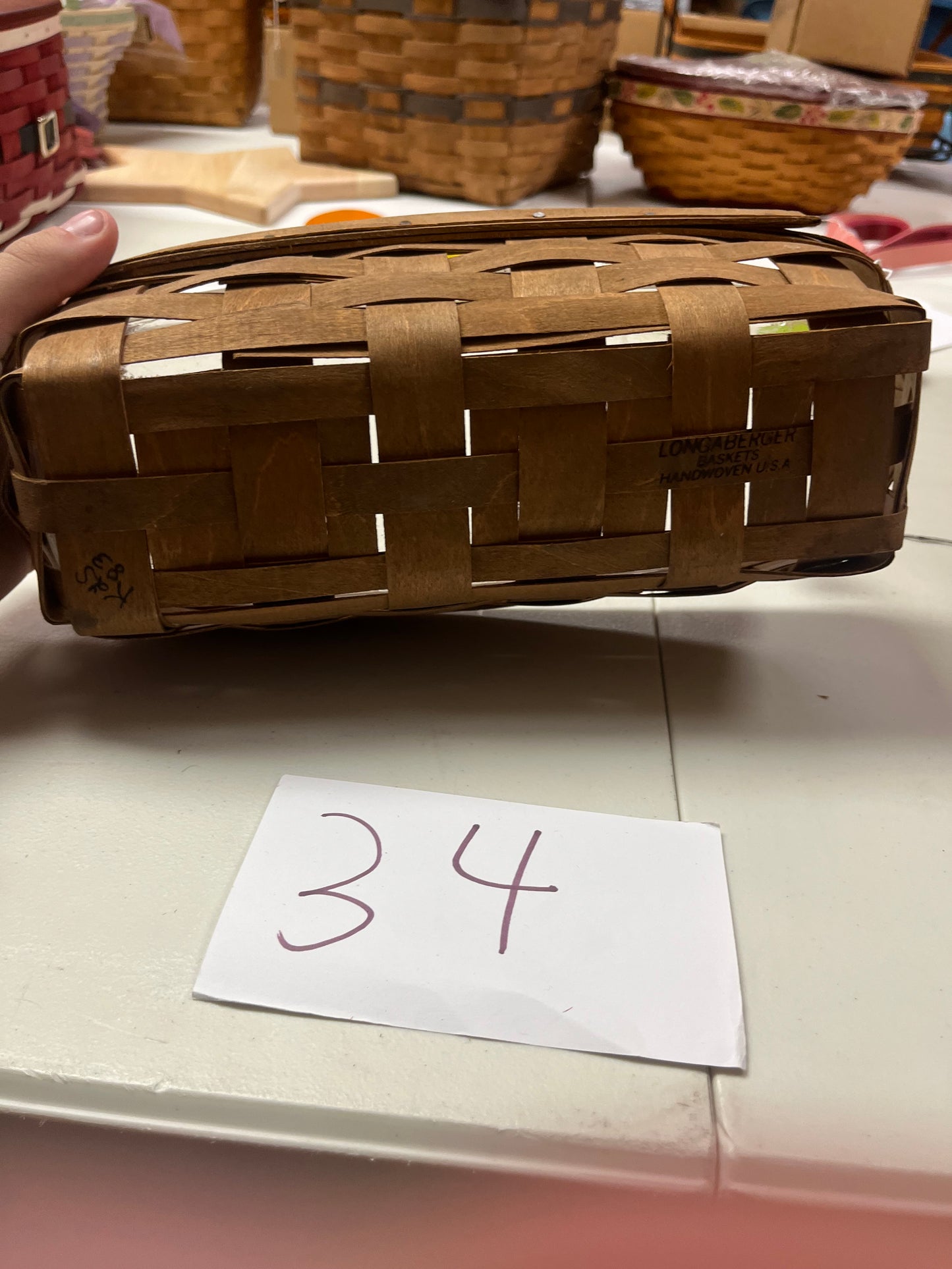 Longaberger cracker basket