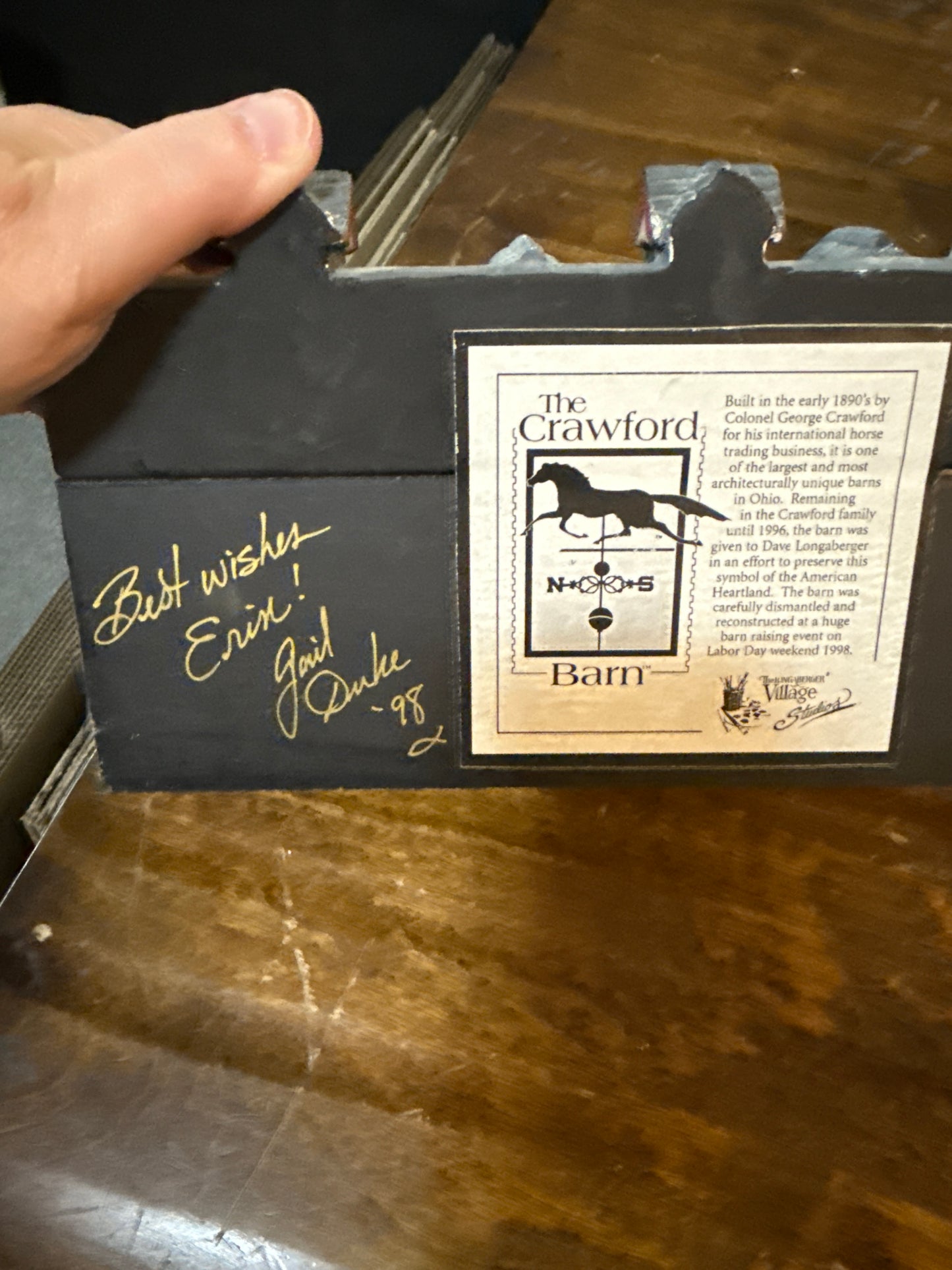 Longaberger Crawford barn