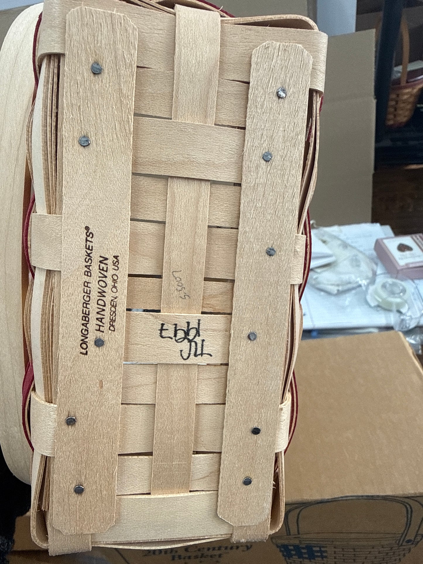 Longaberger 1997 20th century basket 1st edition