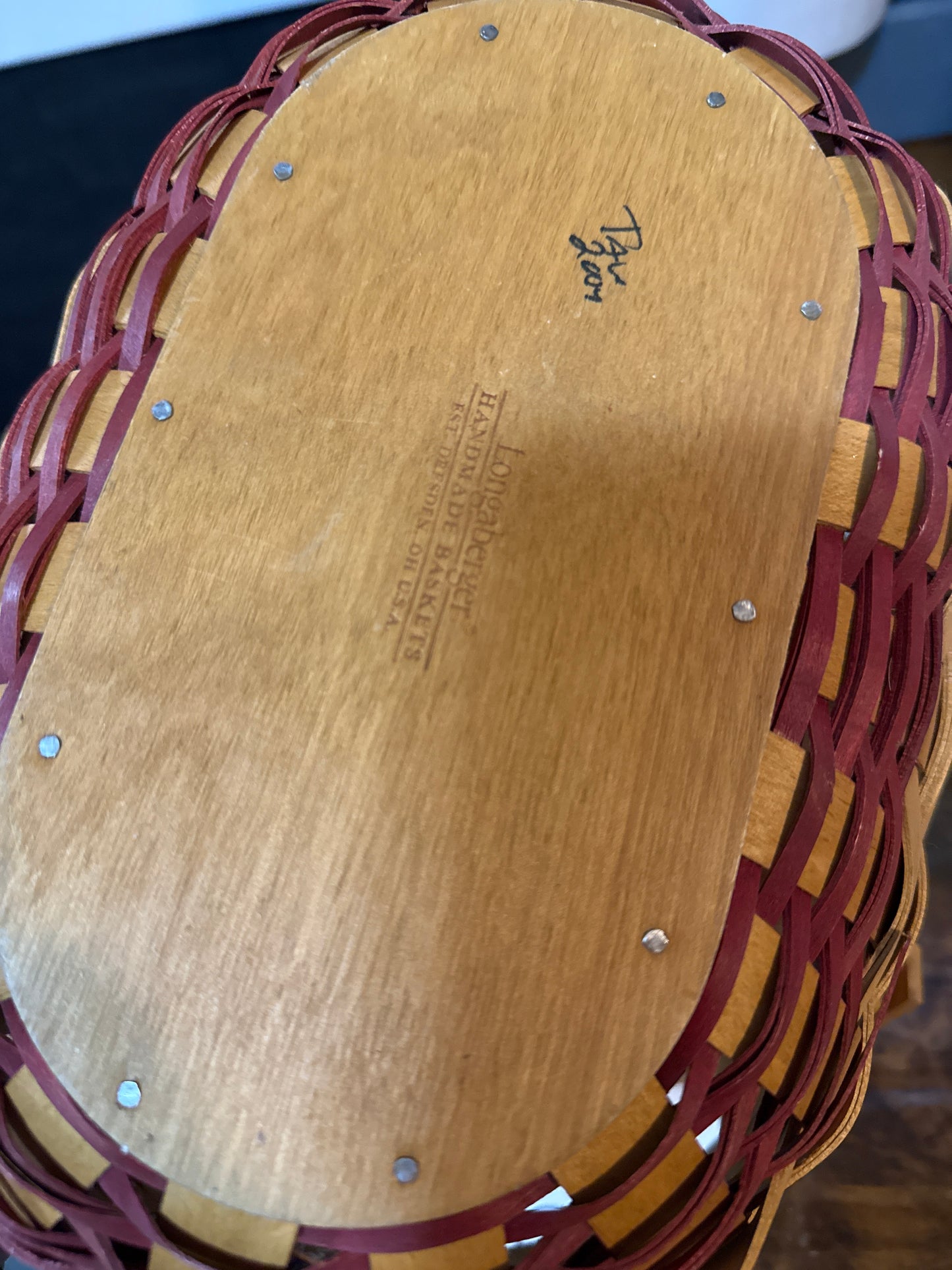 Longaberger Christmas 2004 get together basket