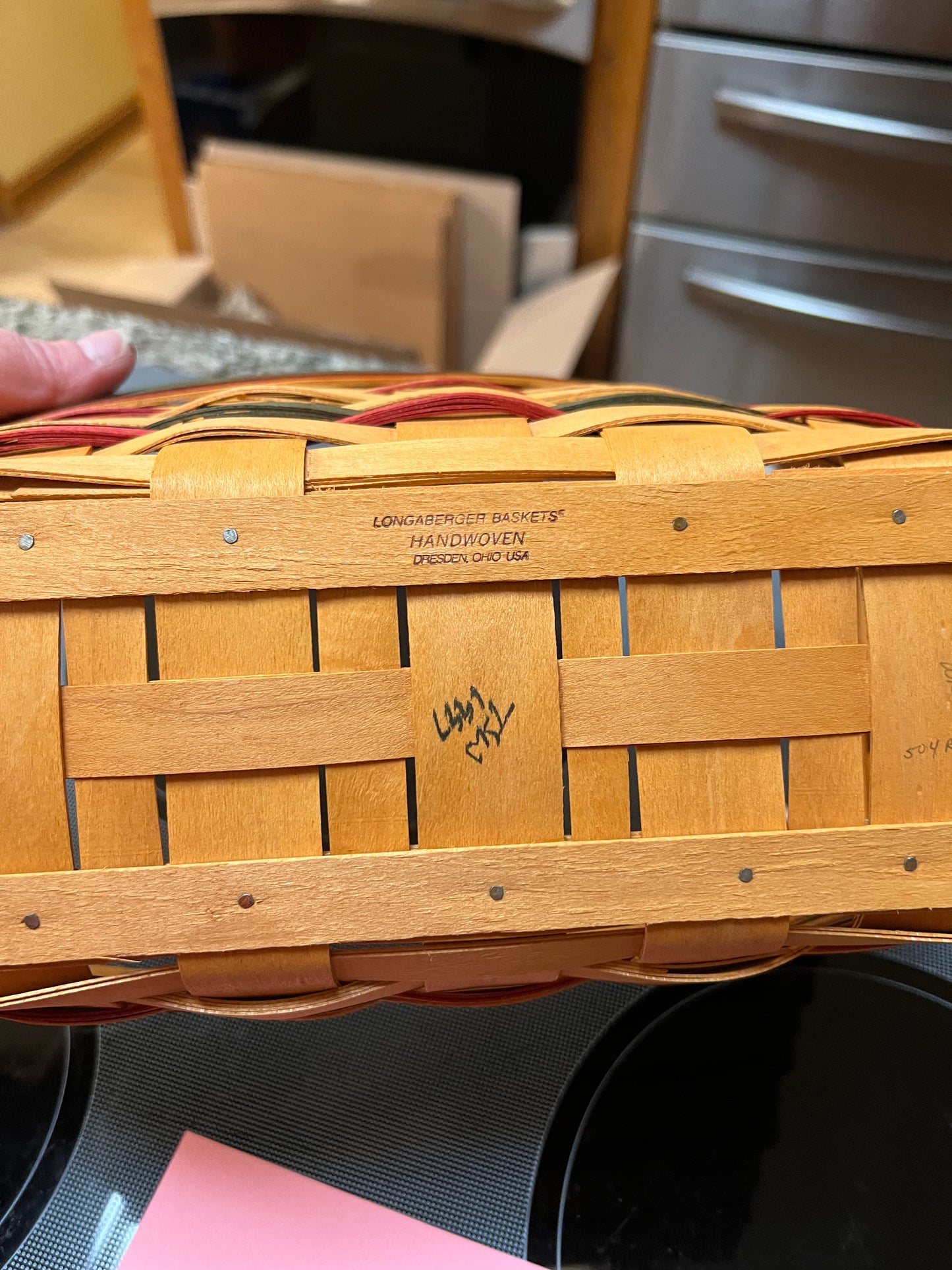 Longaberger medium sleigh baskets