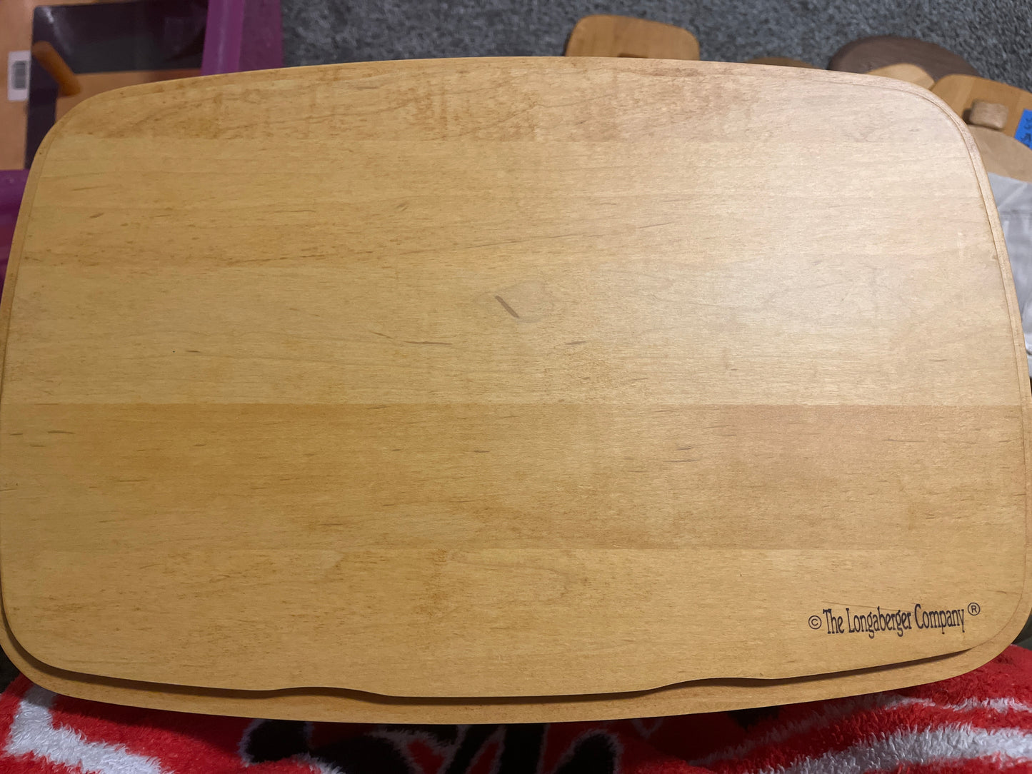 Longaberger 1994 National Sponsorship Award basket lid