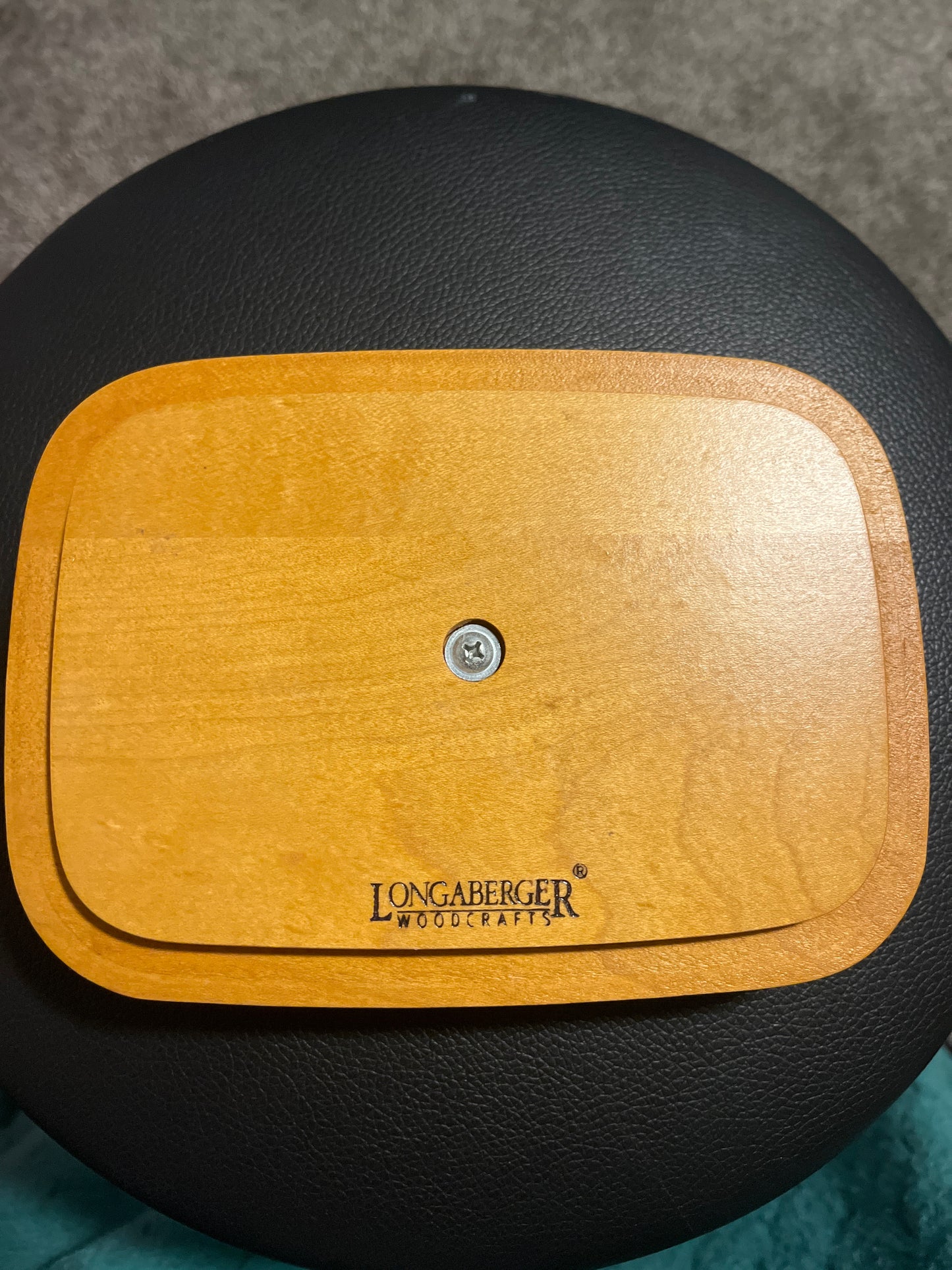 Longaberger rectangular 7”x5” lid