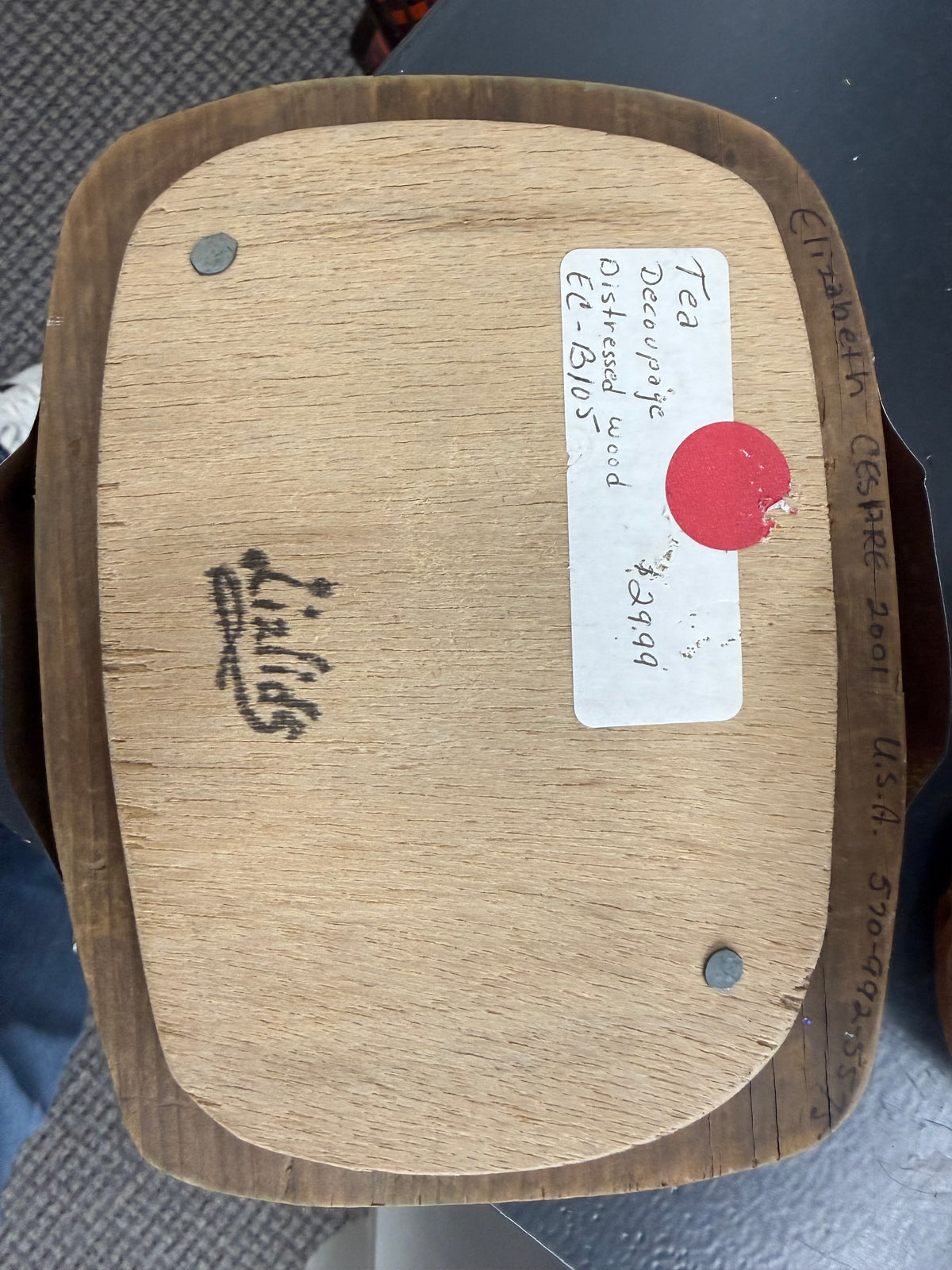 Homestead tea lid