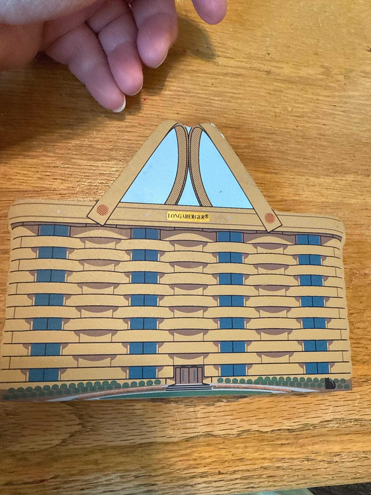 Longaberger cats meow home office