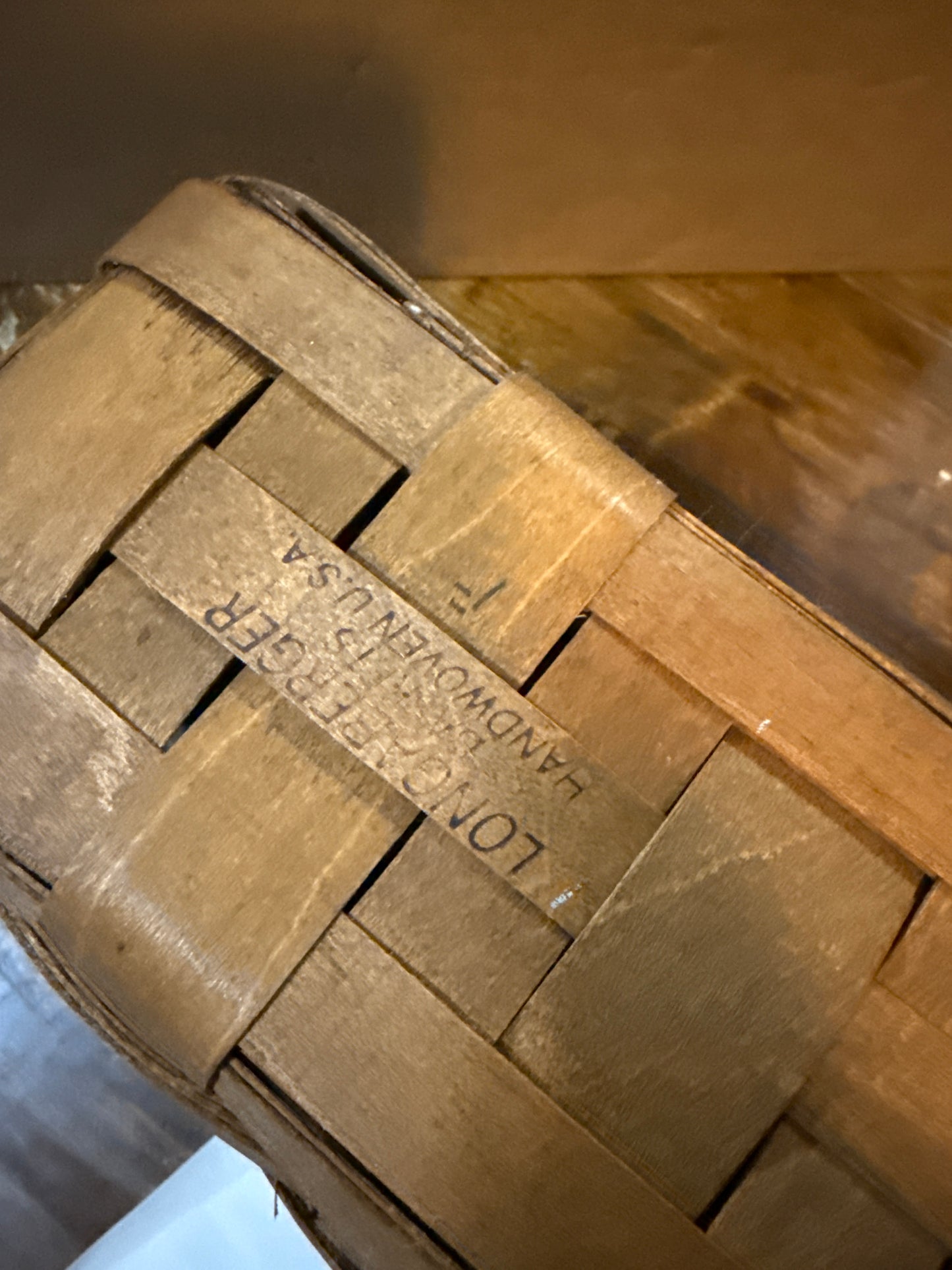 Longaberger small key basket