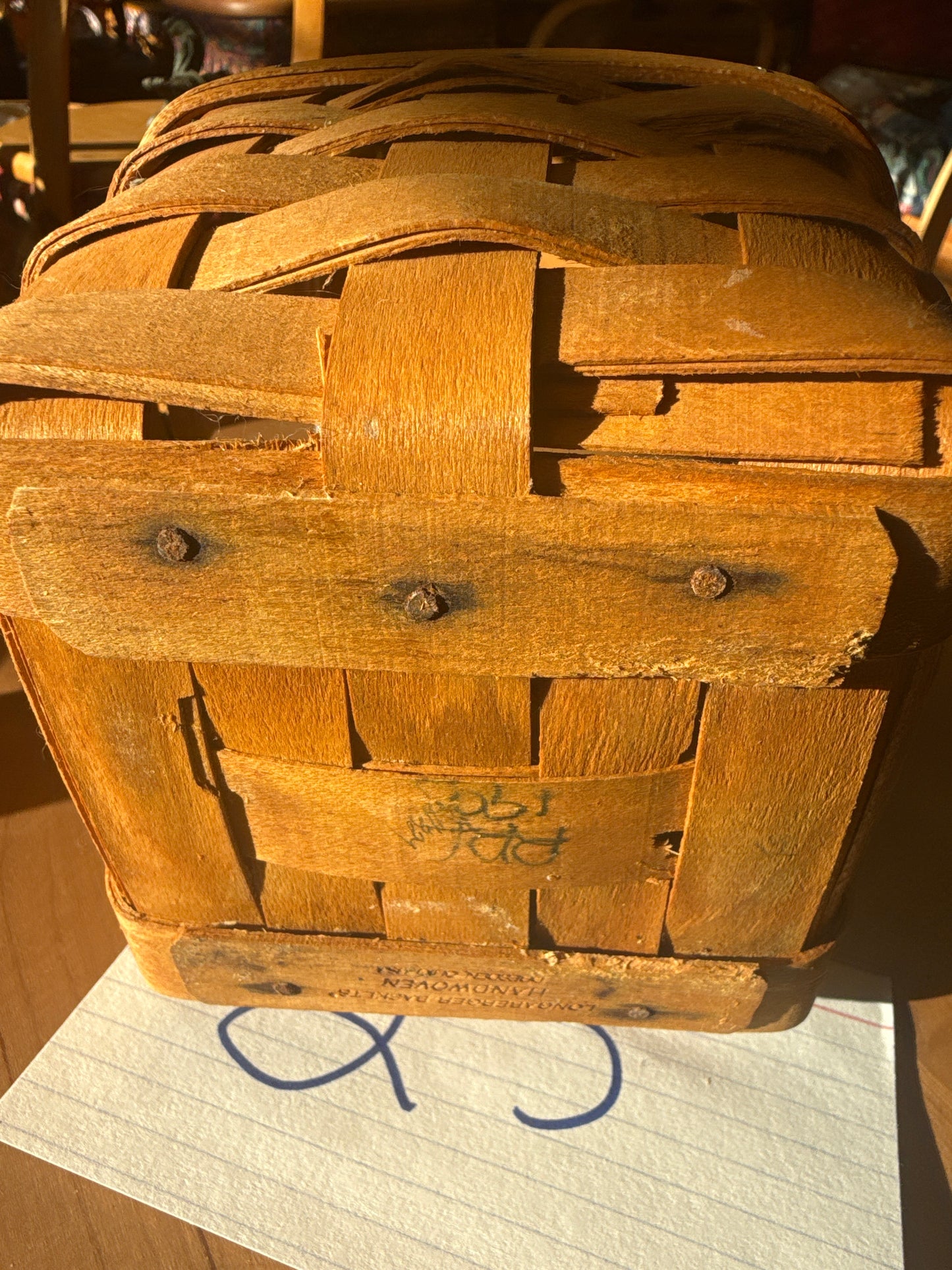 Longaberger small peg