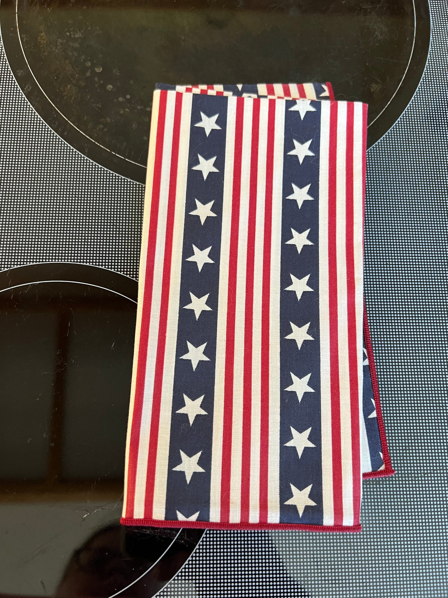 Longaberger fabric sample in All American