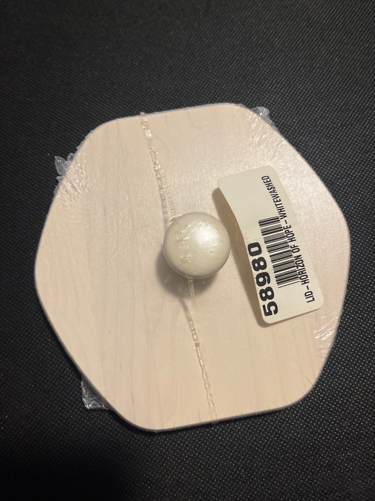 Longaberger Horizon of Hope whitewashed lid