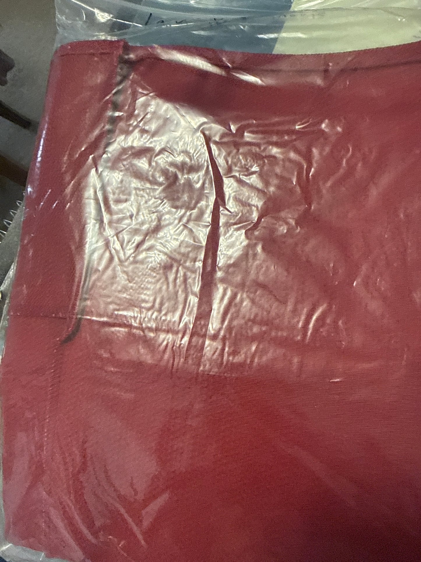 Longaberger Large oval waste liner in paprika