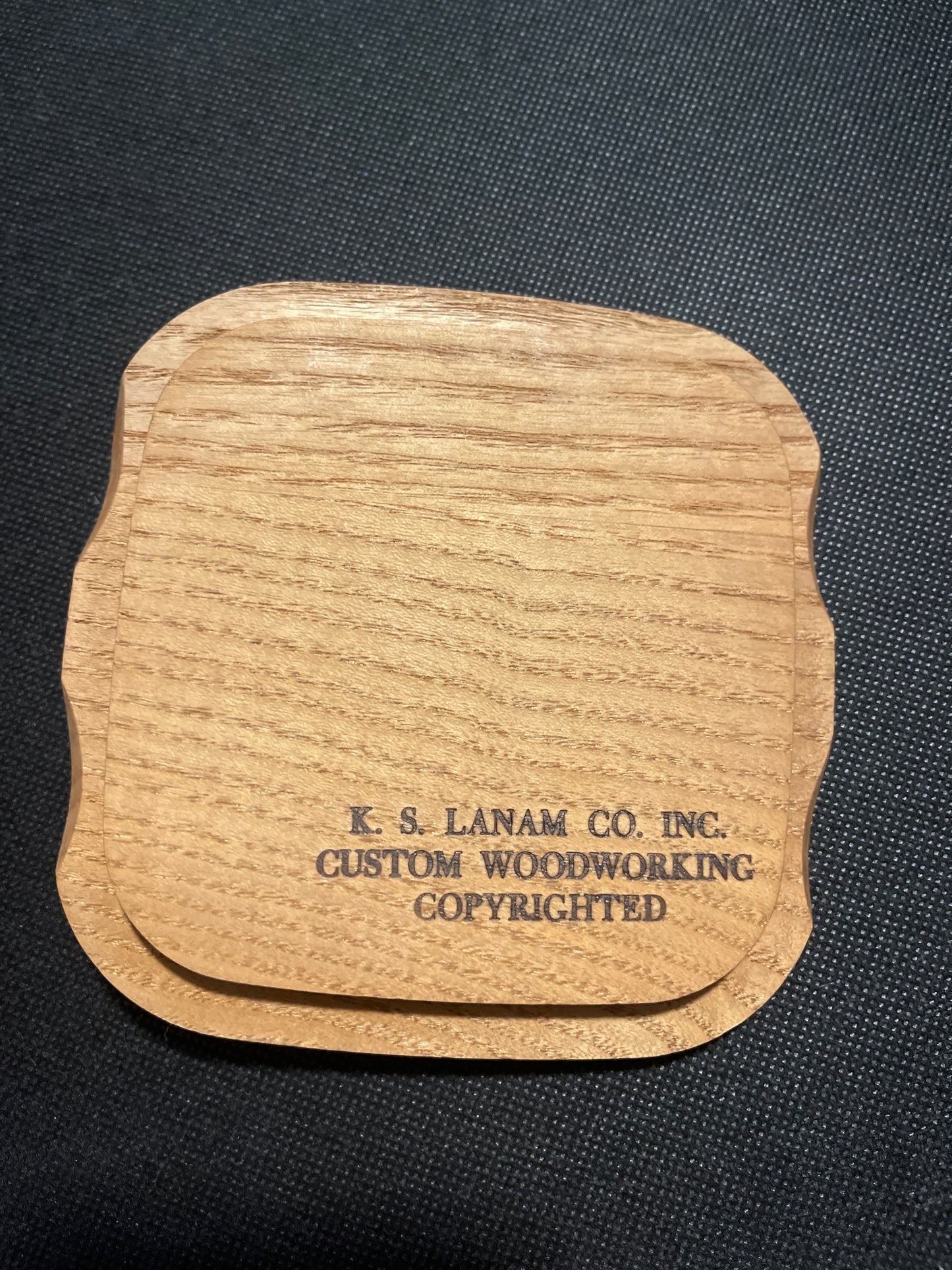 K.S. Lanam 4.75” square lid