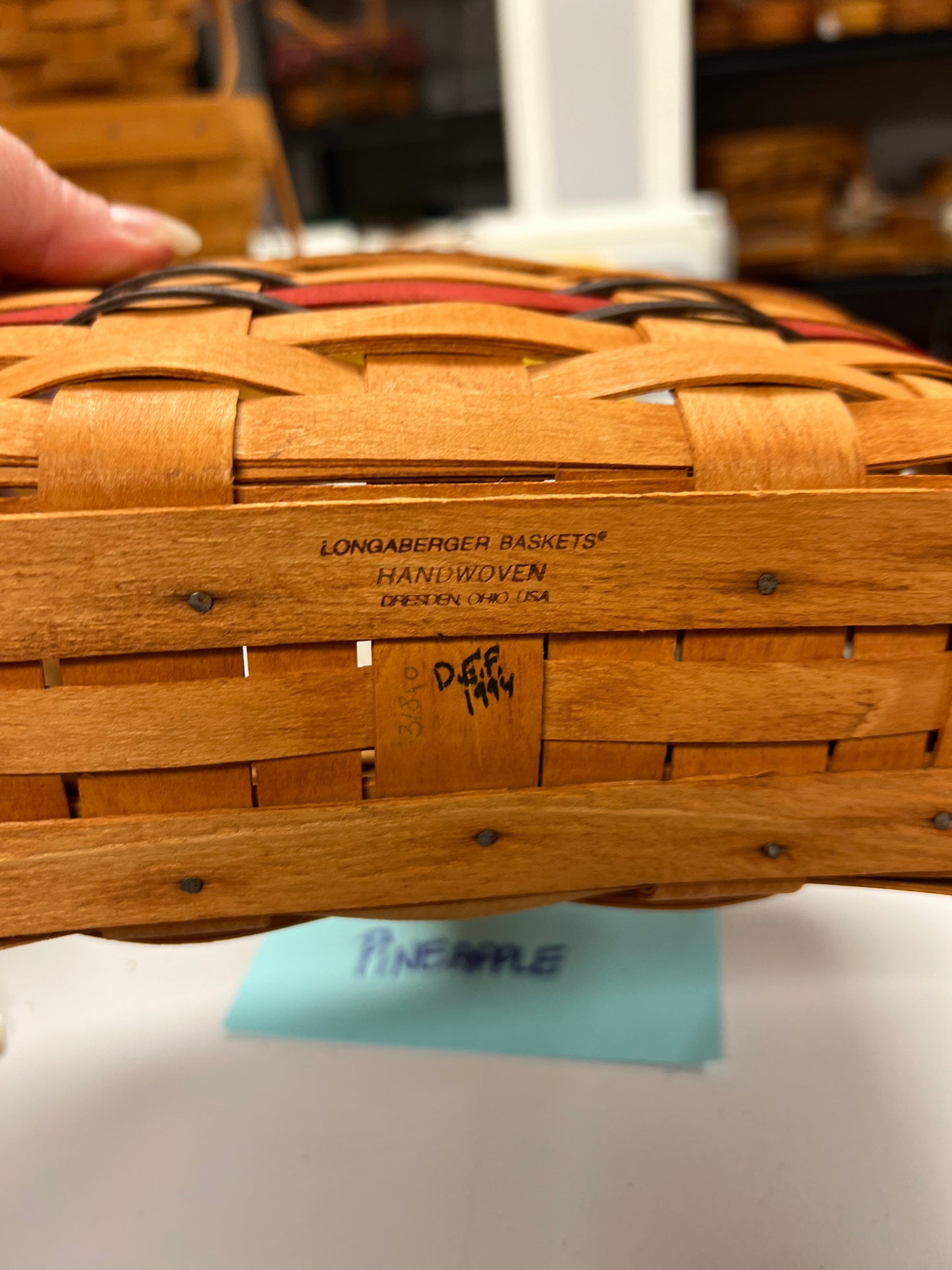 Longaberger All American Candle Basket