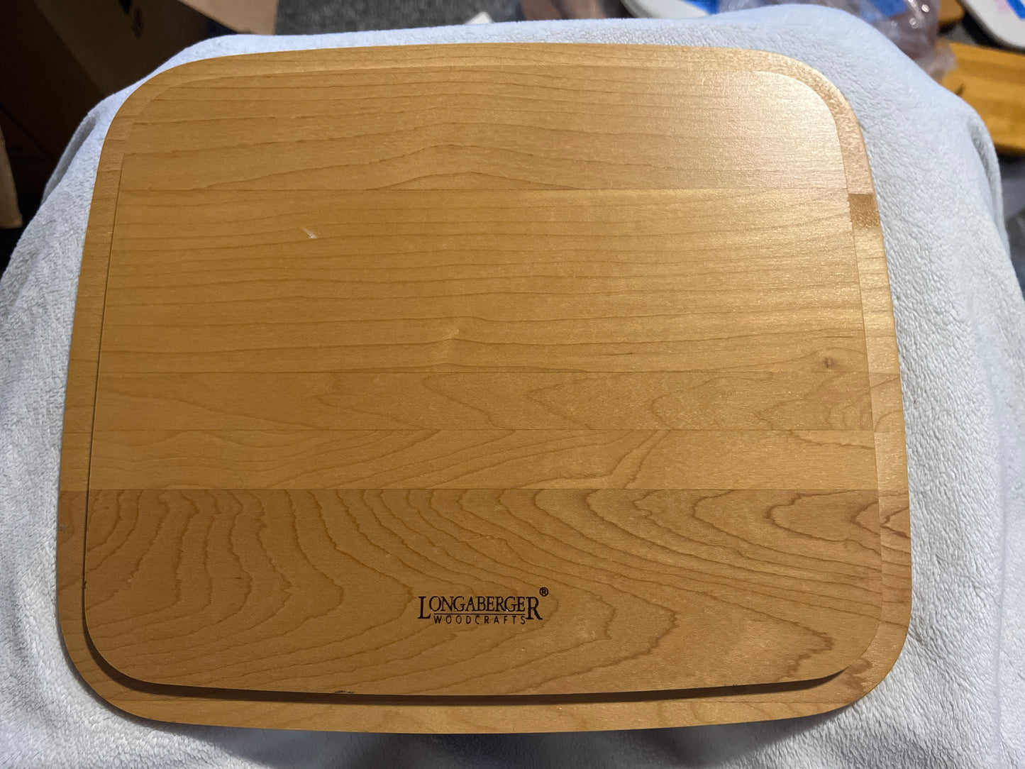 Longaberger Holiday Greetings lid