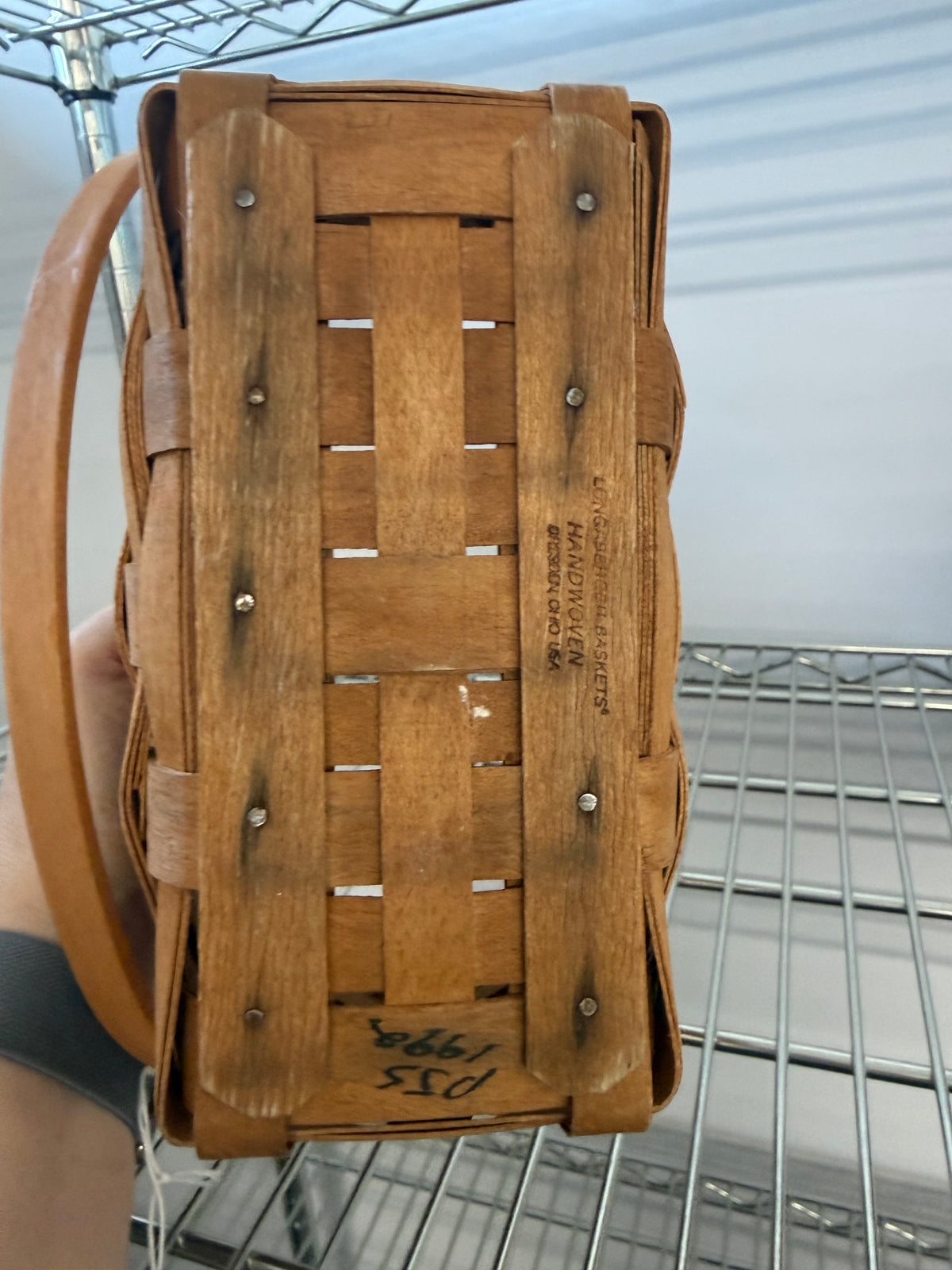 Longaberger 1992 Dresden basket