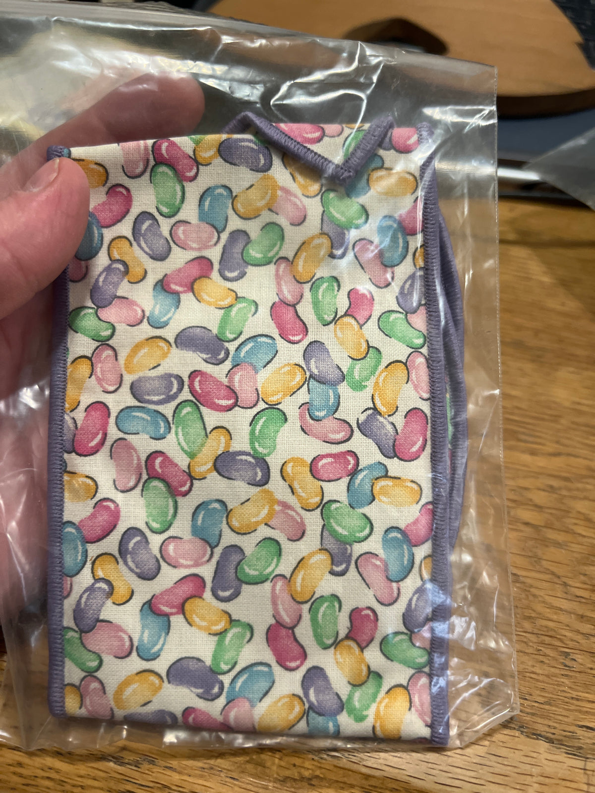 Longaberger Large Handle Tie in Jelly Bean