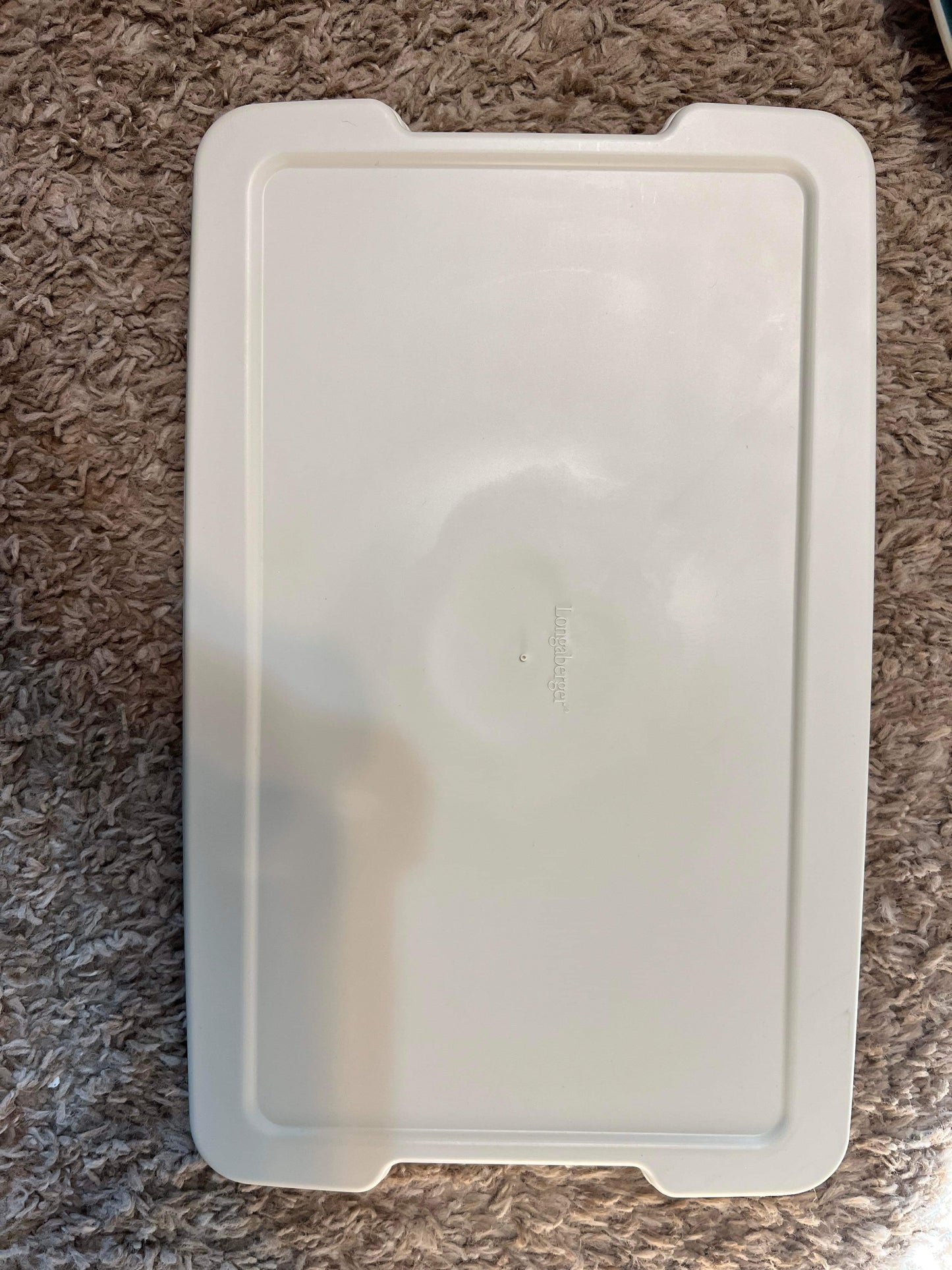 Longaberger medium Serving Protector Lid