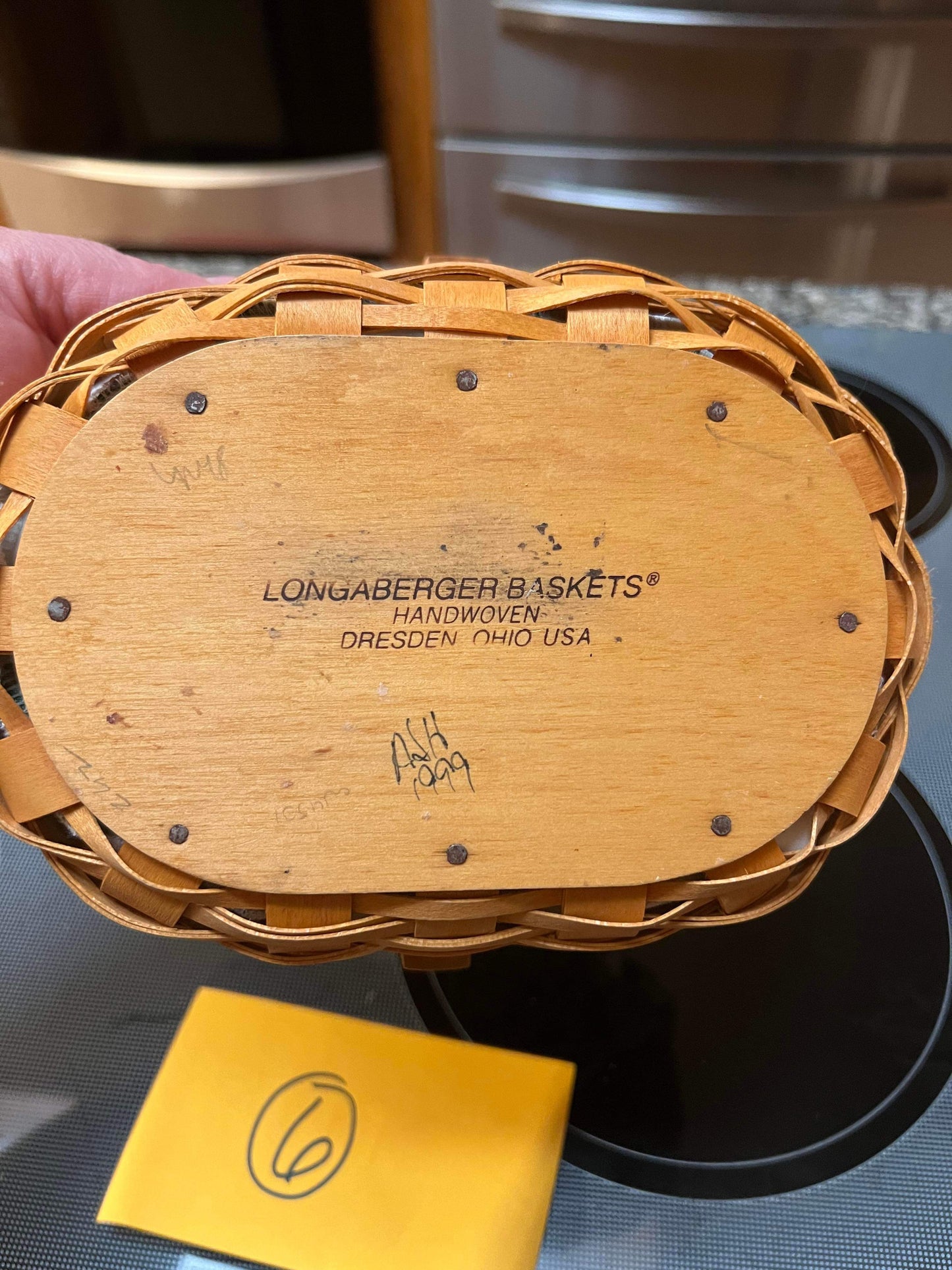 Longaberger Mothers Day Tea For Two Basket with Liner