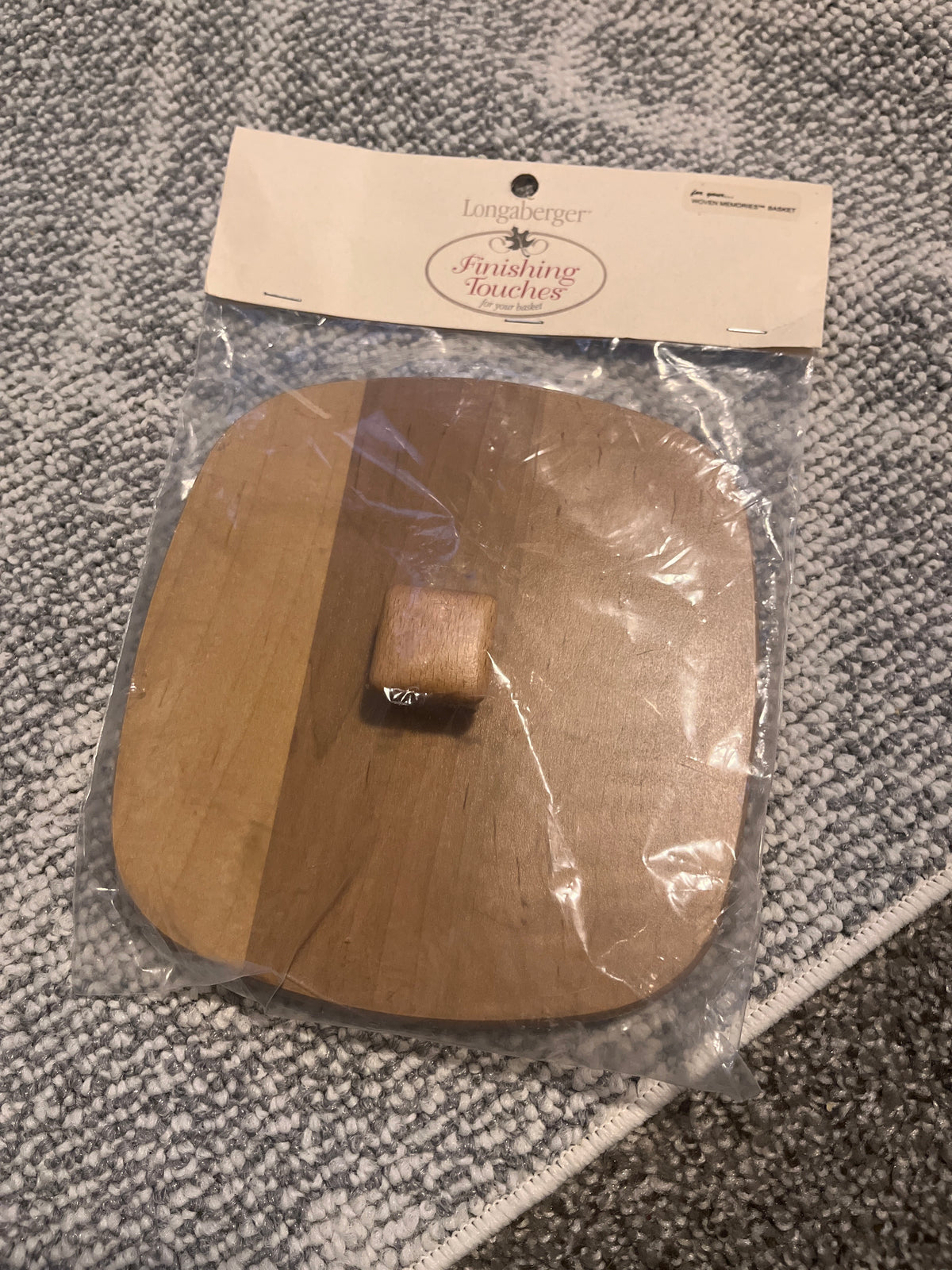Longaberger warm basic lid