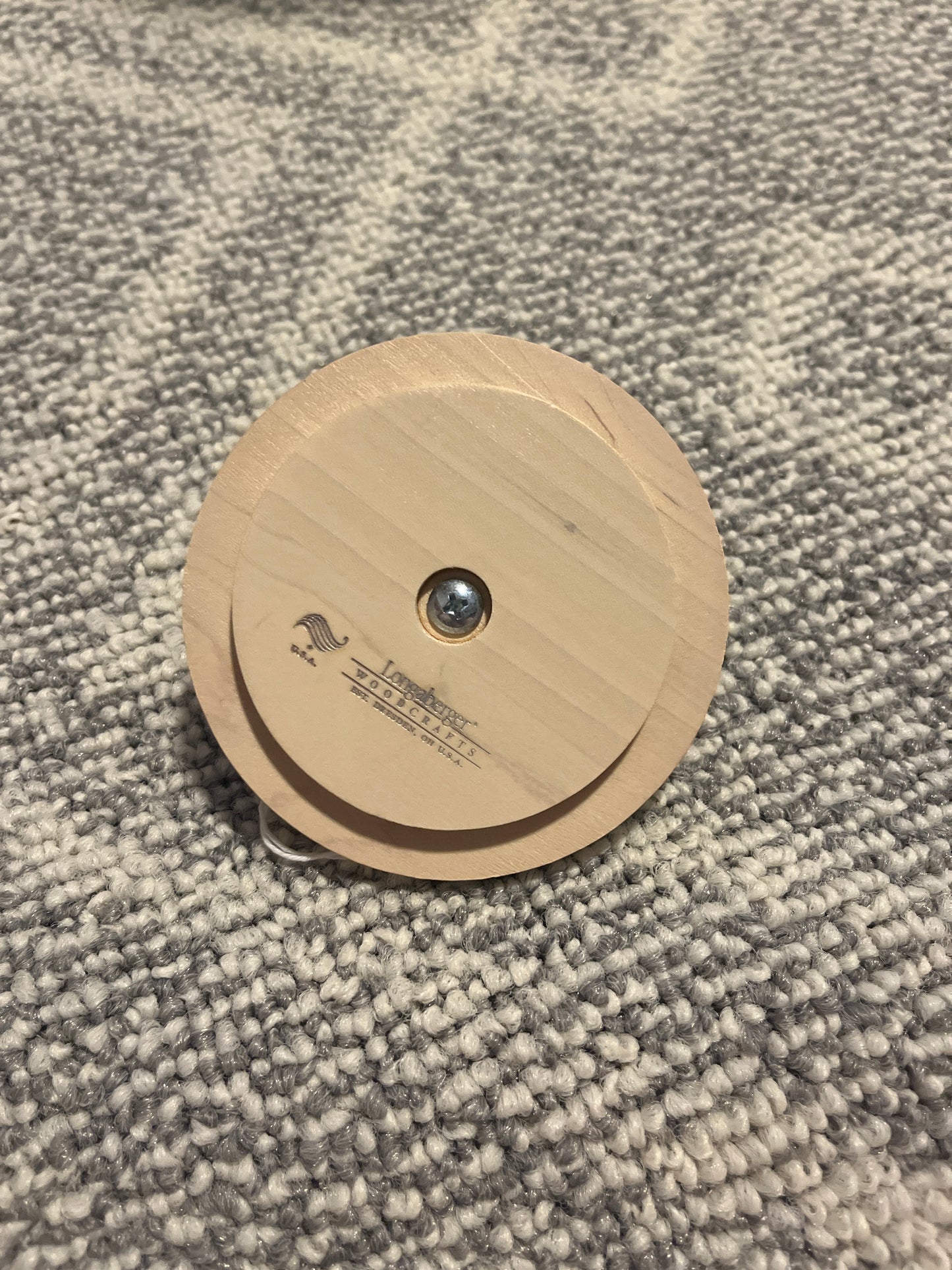 Longaberger 3.5” lid horizon of hope
