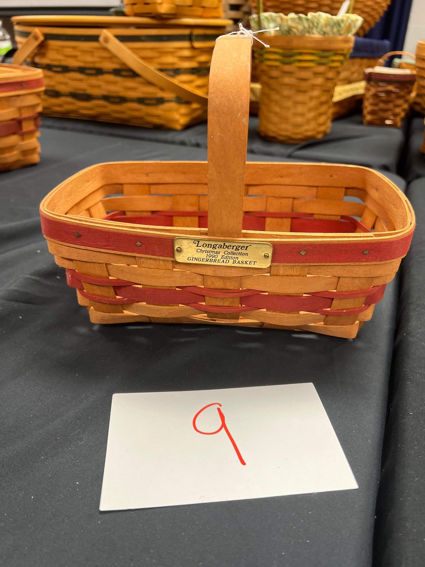 Longaberger 1990 Gingerbread Basket