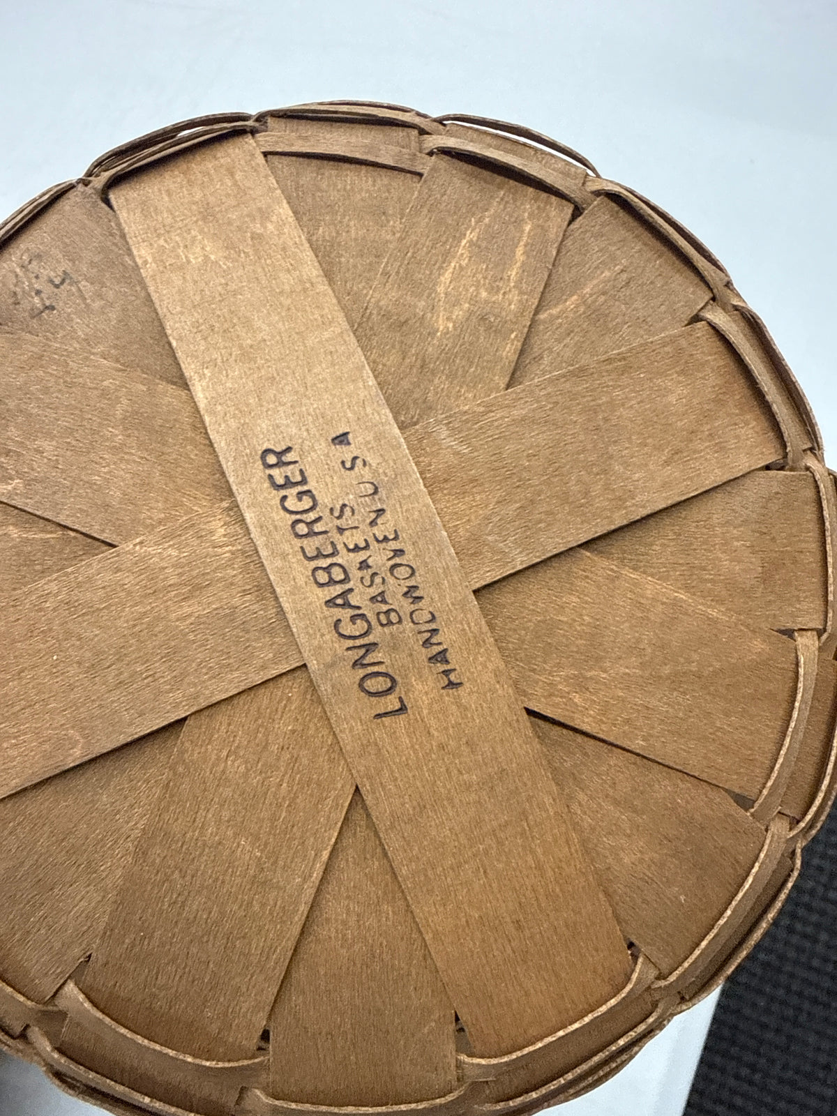 Longaberger button basket