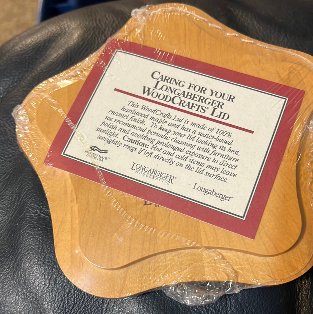 Longaberger twinkle twinkle lid
