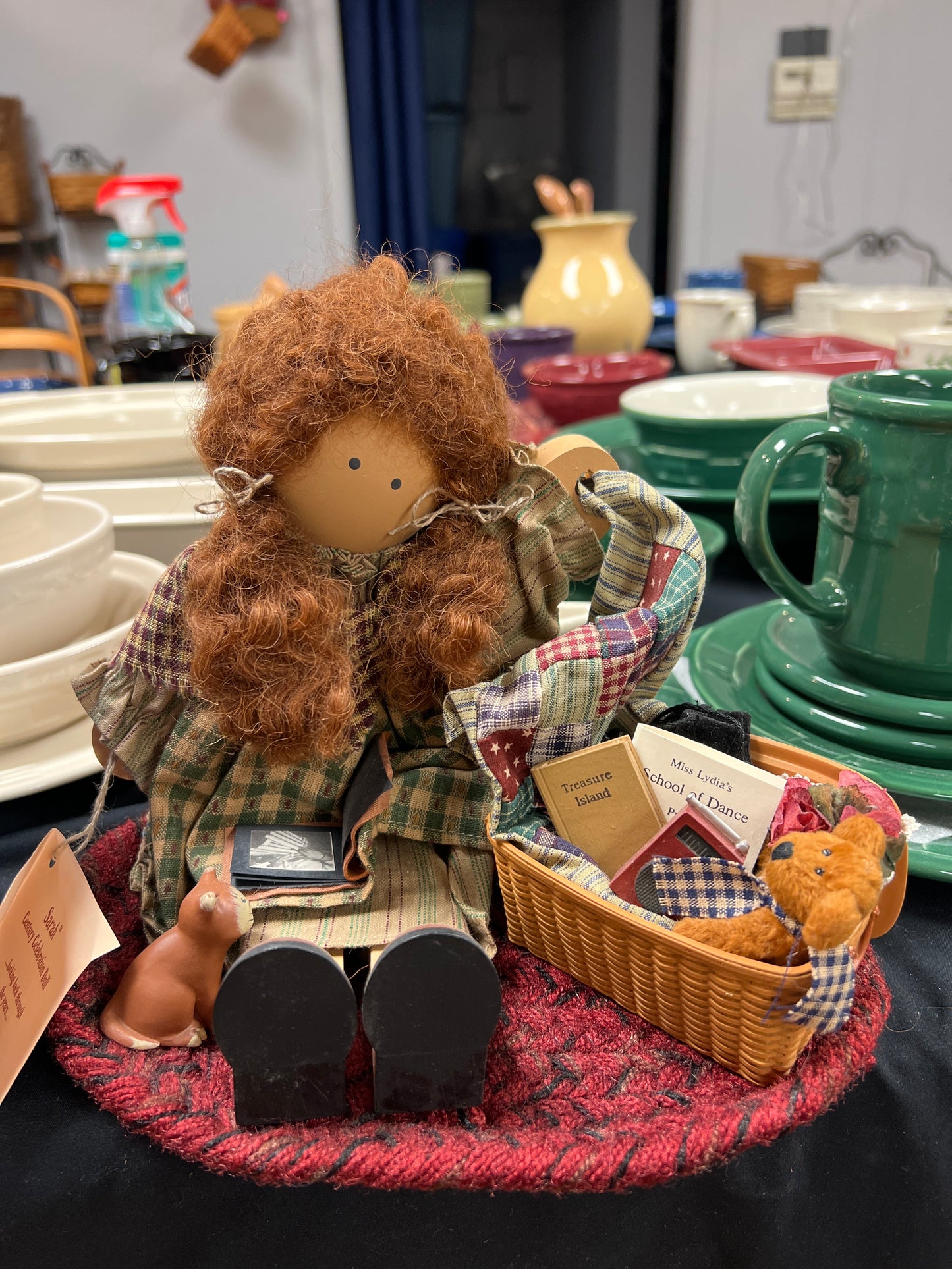 Longaberger Lizzie high doll “ Sarah”