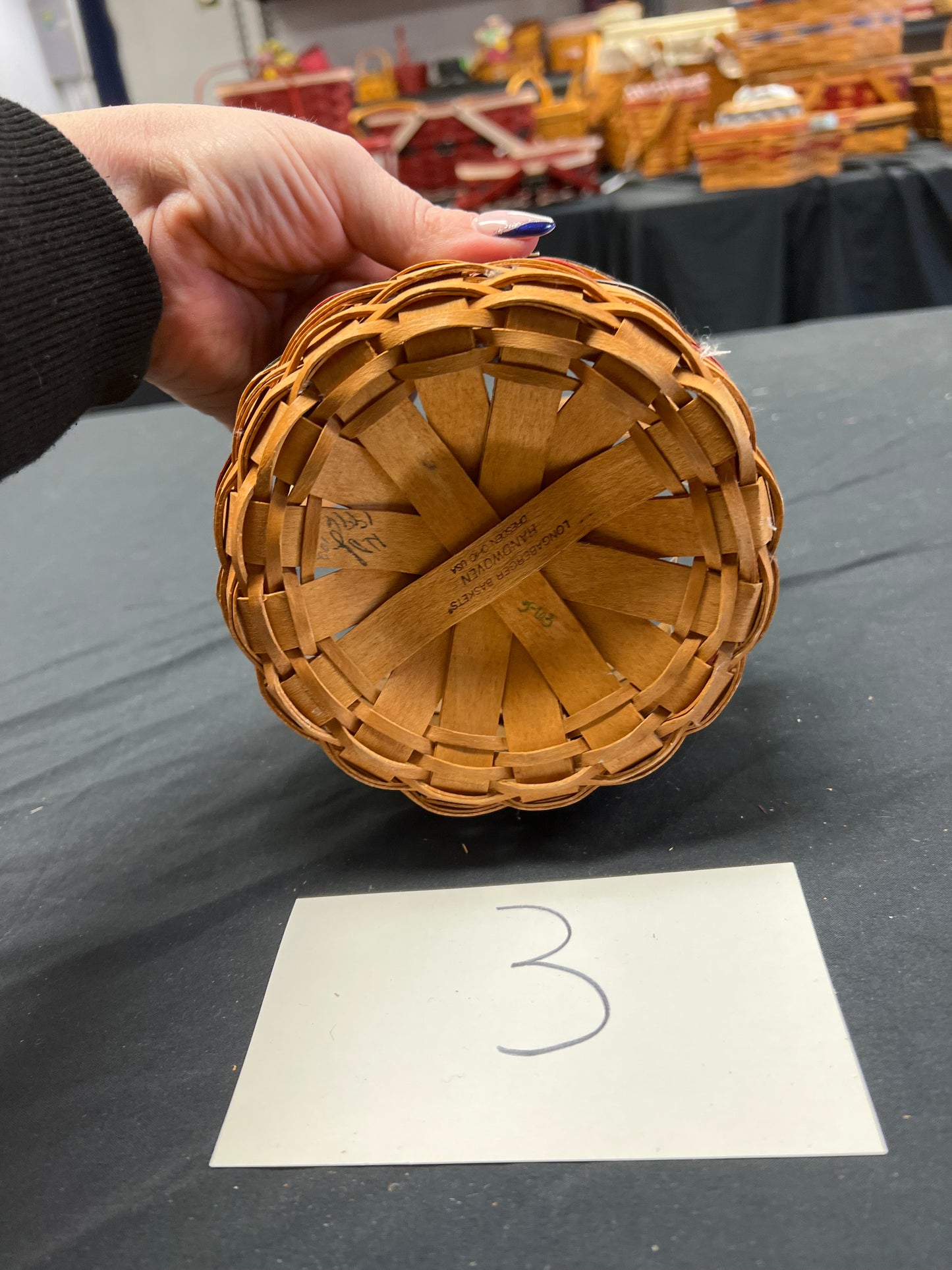 Longaberger 1997 inaugural basket