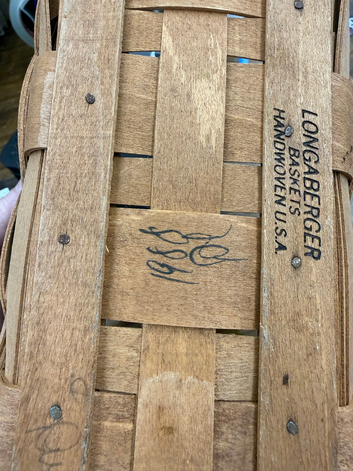 Longaberger small vegetable basket