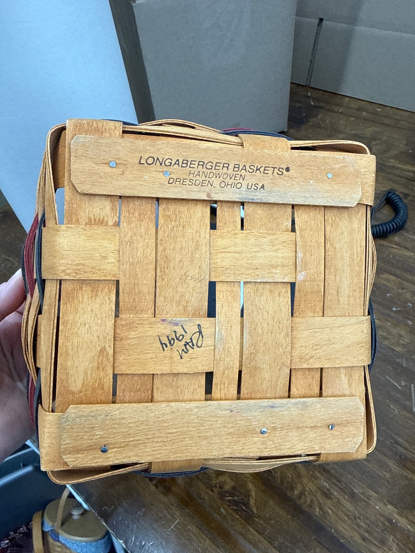 Longaberger large berry basket