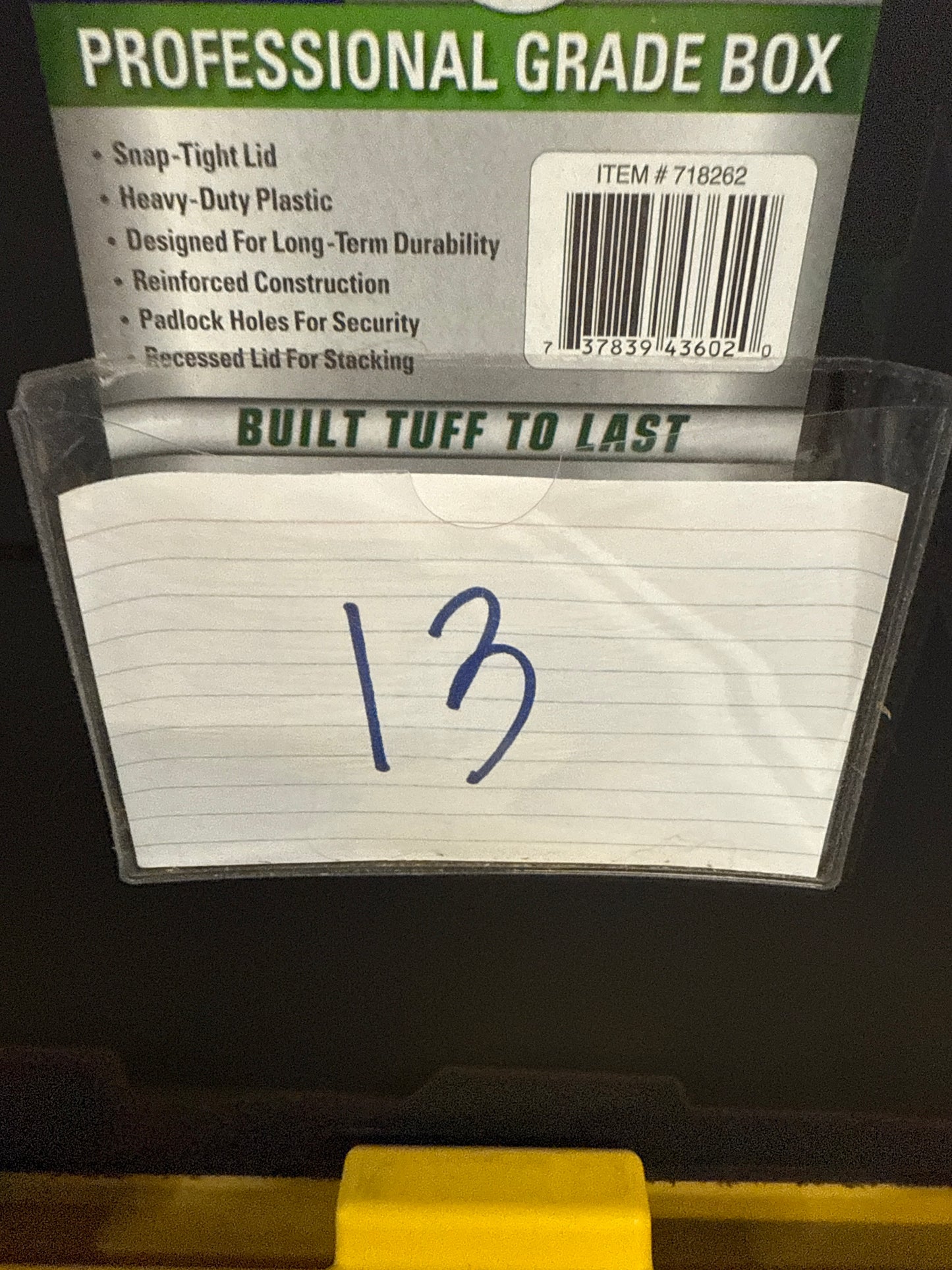 Longaberger recipe basket ( see stains on back and inside).